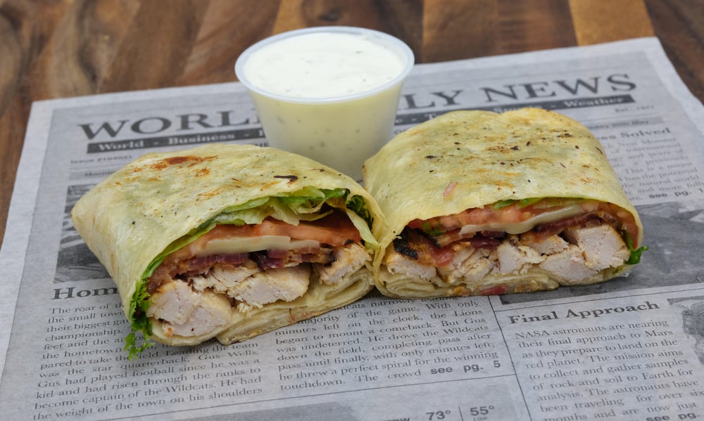 Chicken Bacon Ranch Wrap