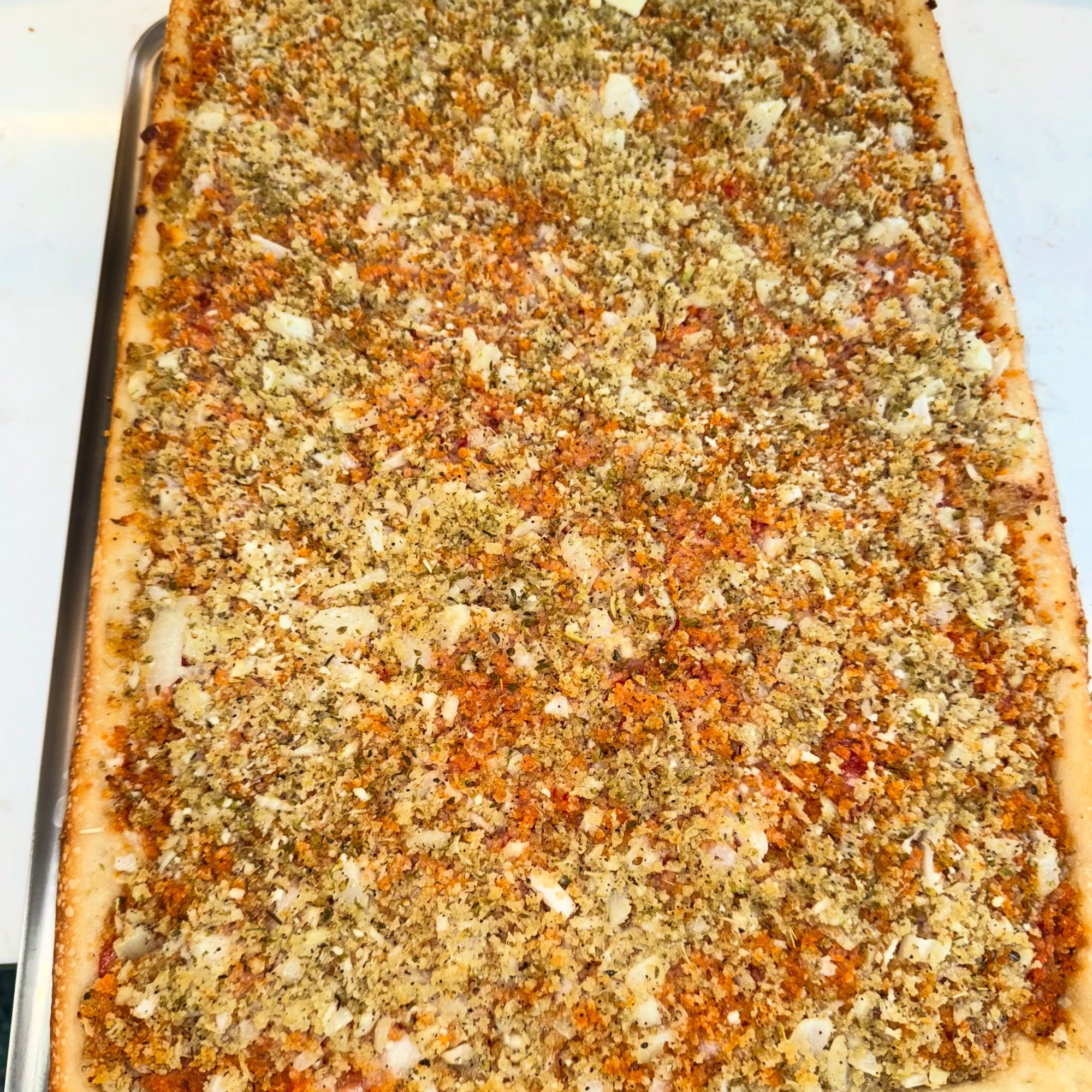 Sfincione Pizza Slice
