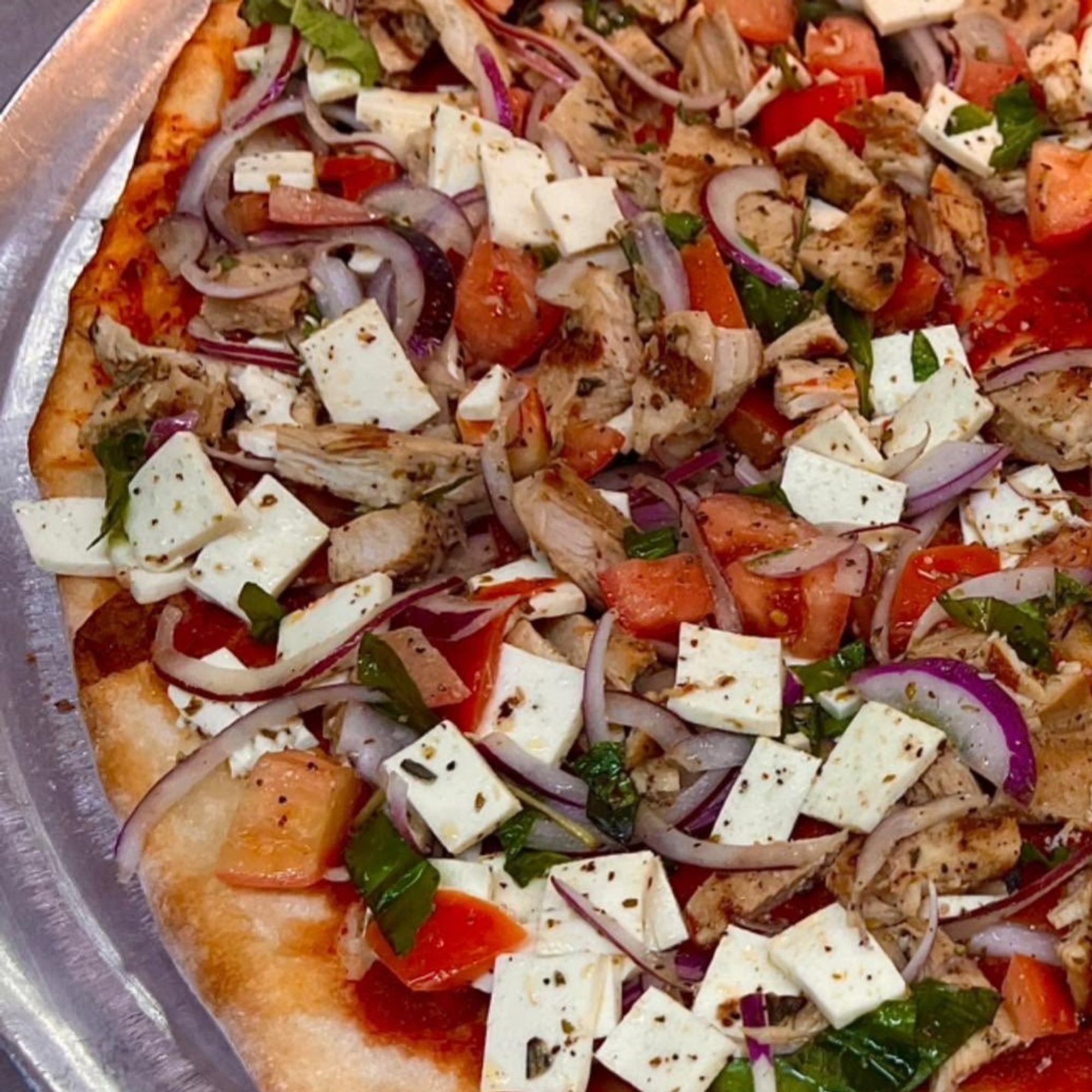 Chicken Bruschetta Pie