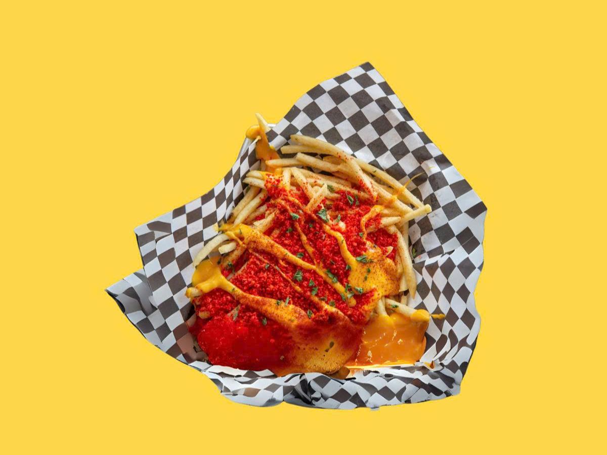 Hot Cheetos Fries (bigger portion)