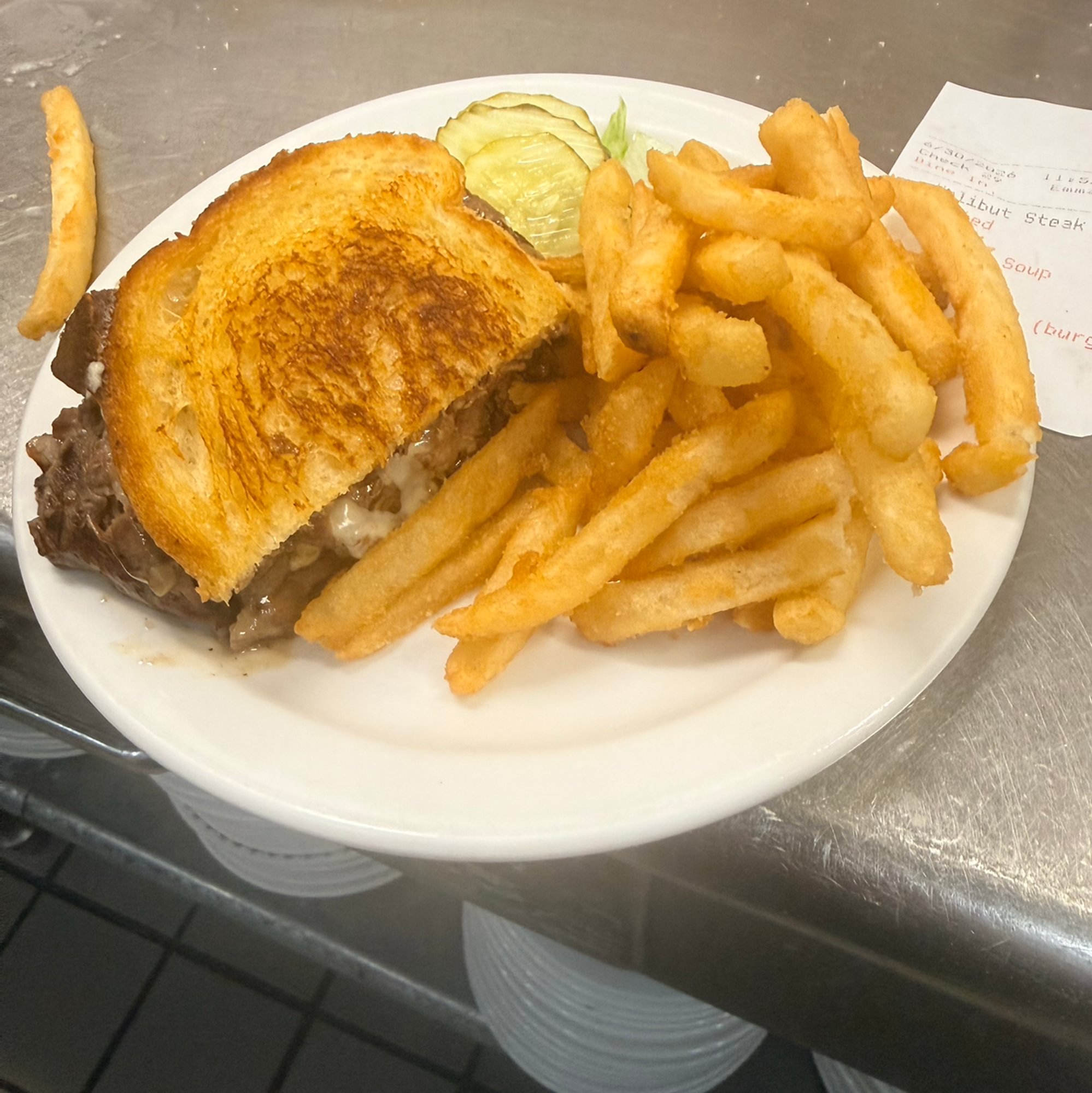 Jennifer's Grilled Beef & Swiss Sandwich