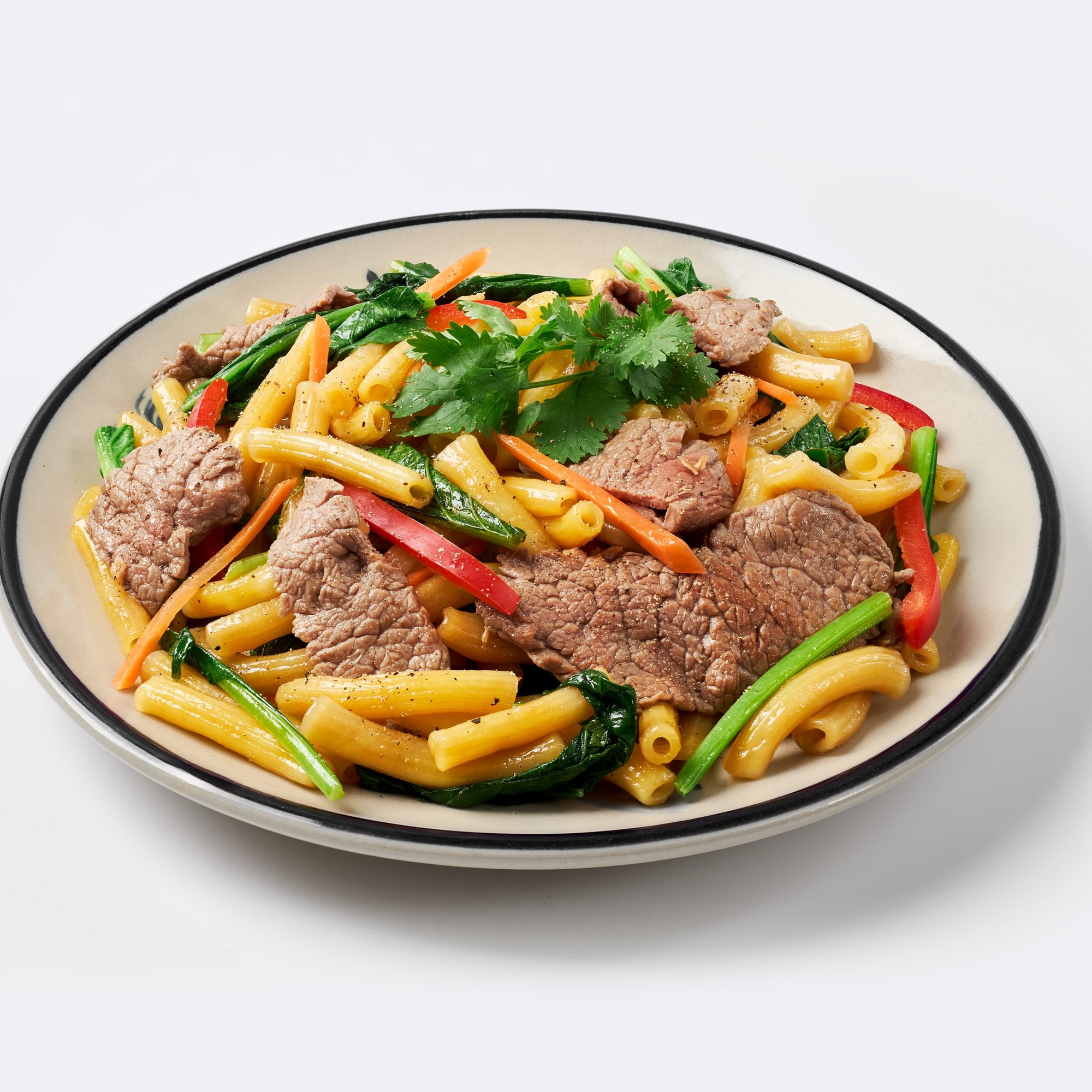 Nui Xào Bò - Stir-Fried Macaroni with Beef