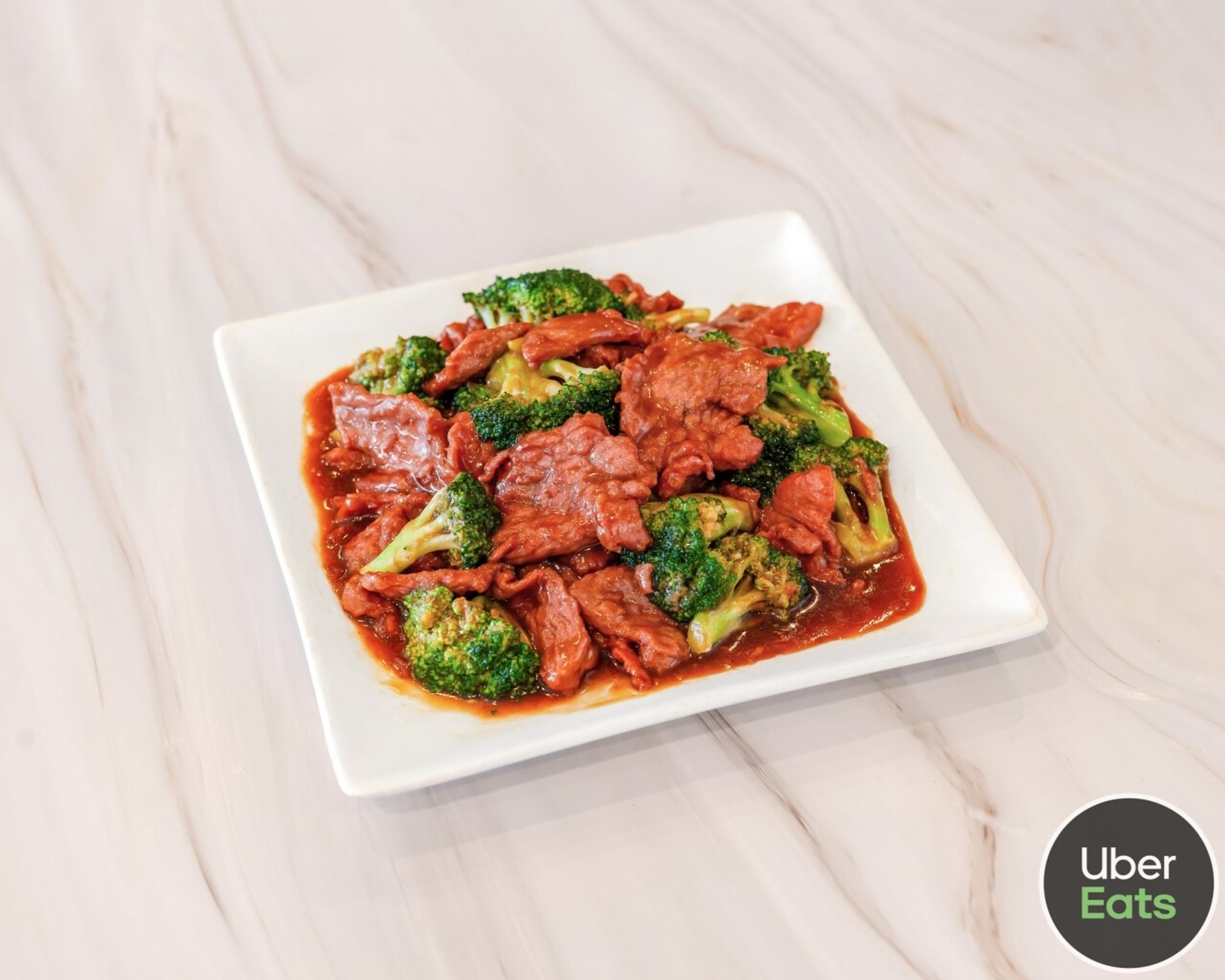 Beef with broccoli (lunch) / 芥兰牛肉（午）