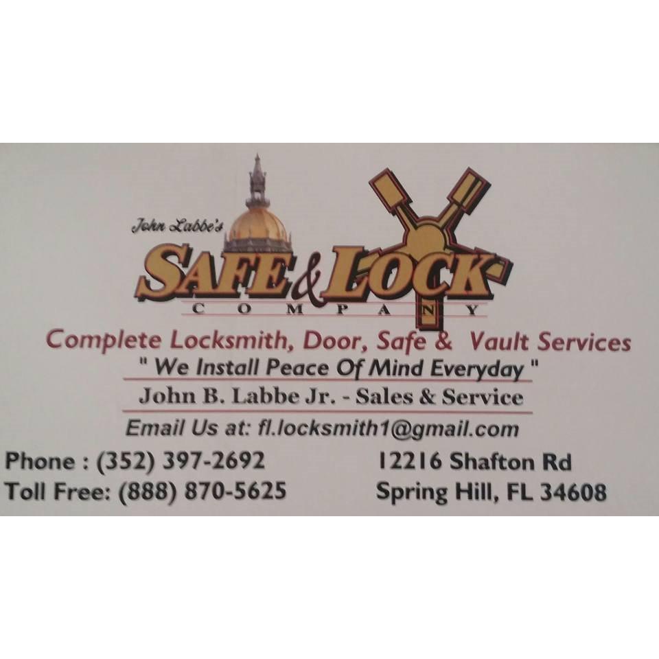 John Labbe&apos;s Safe &amp; Lock Company Logo
