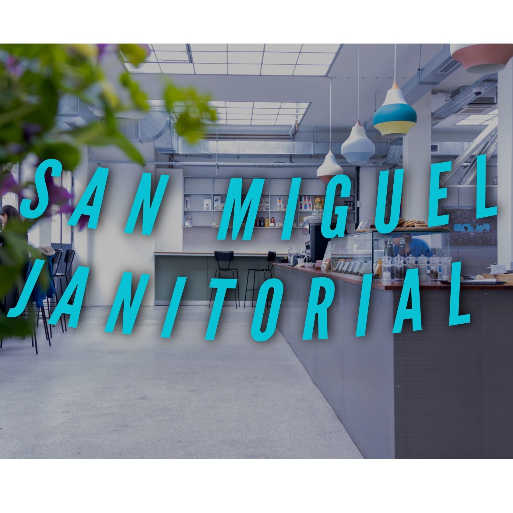 San Miguel Janitorial Logo
