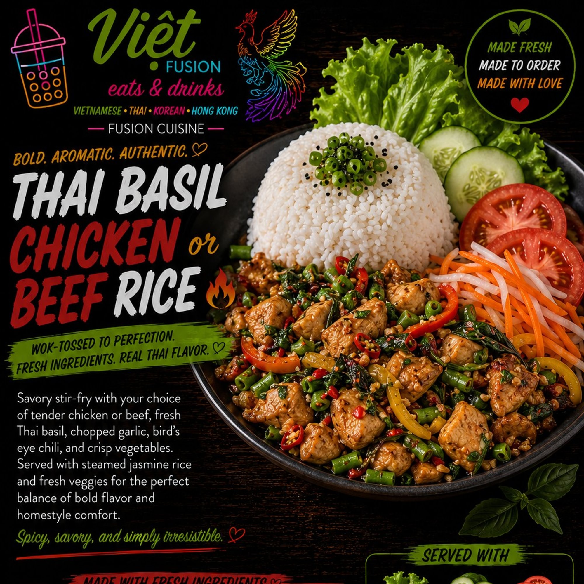 R11. Thai Basil Chicken