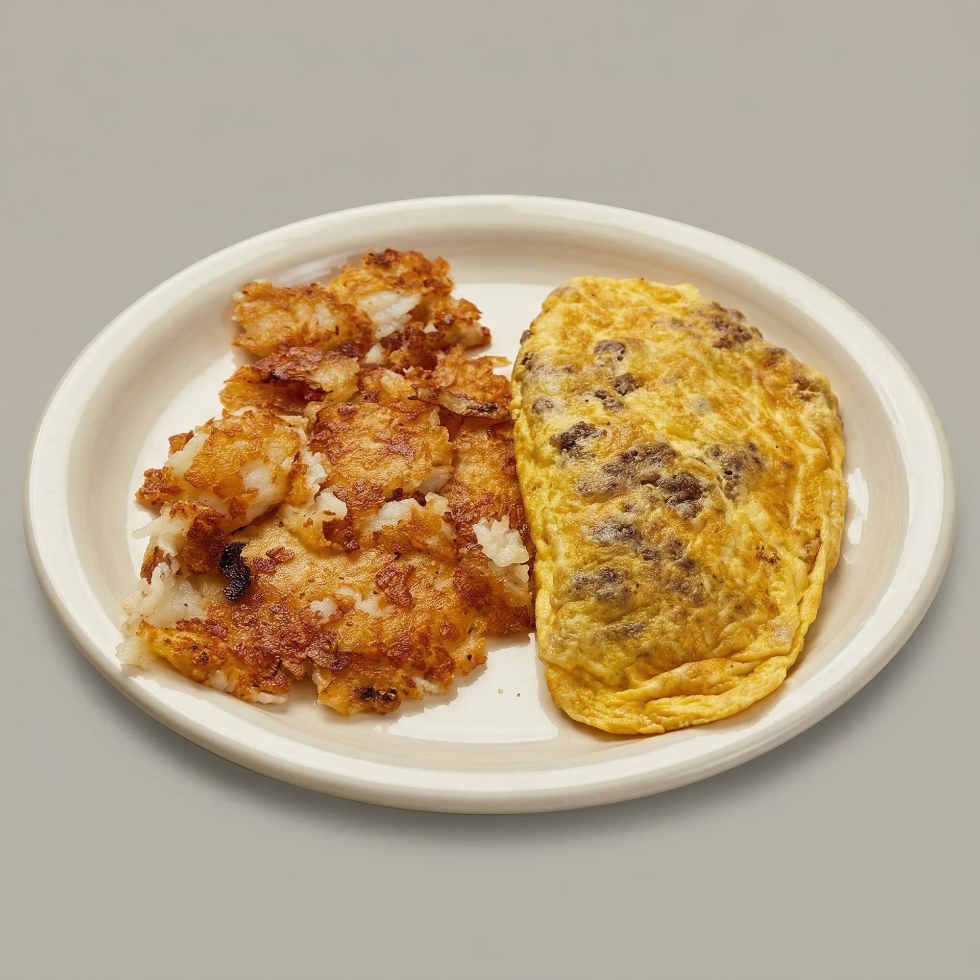 Sausage & Cheese Omelet