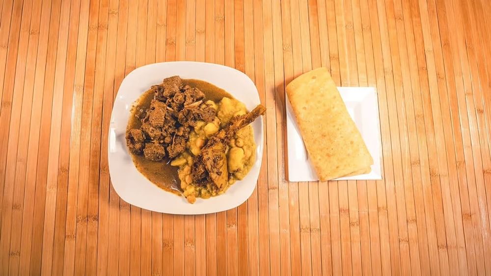 Curry Goat Lunch Special