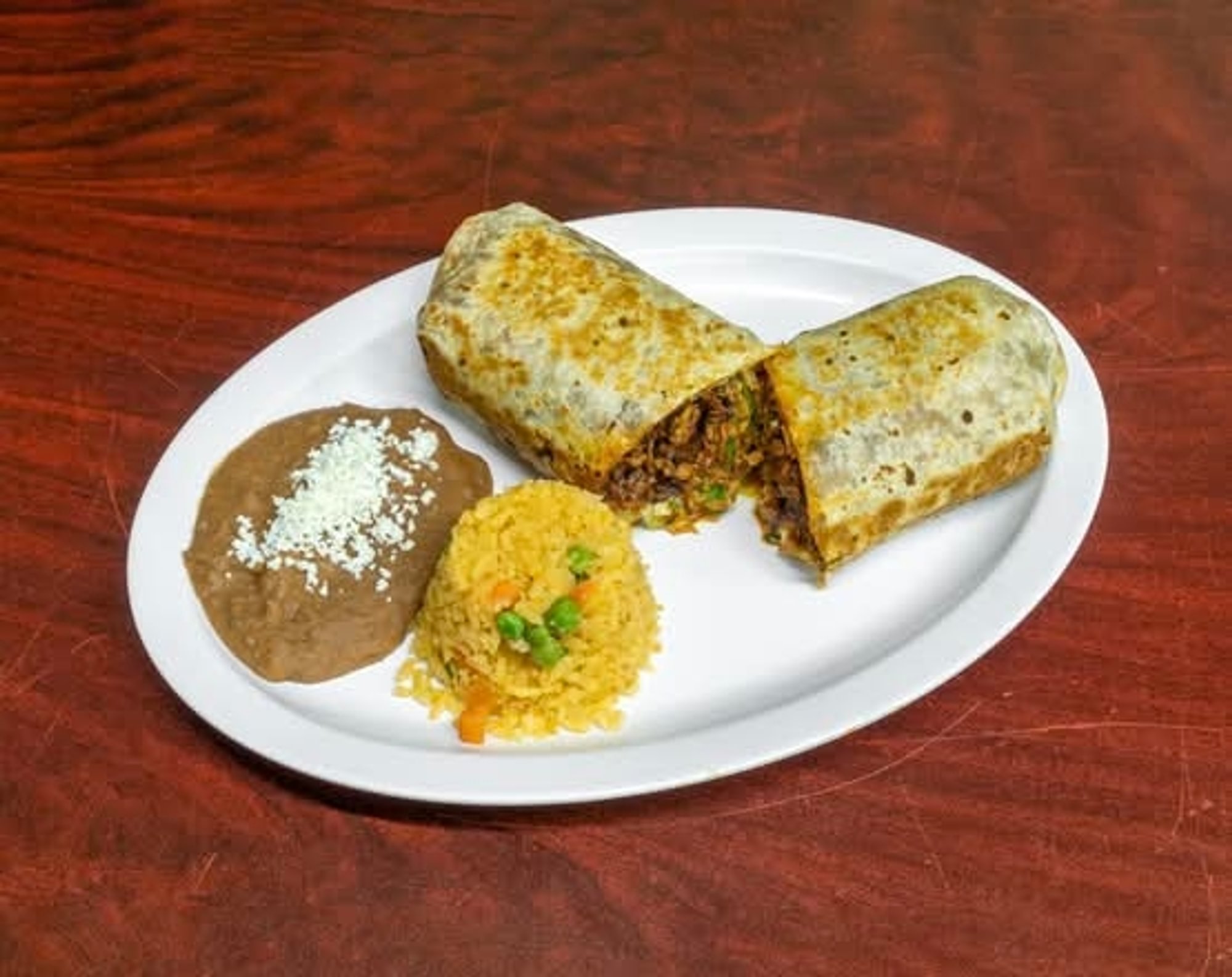 Cena De Burrito / Burrito Dinner