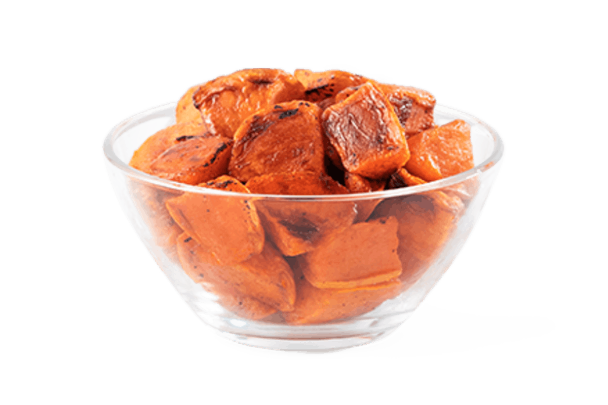 MAPLE-KISSED SWEET POTATOES