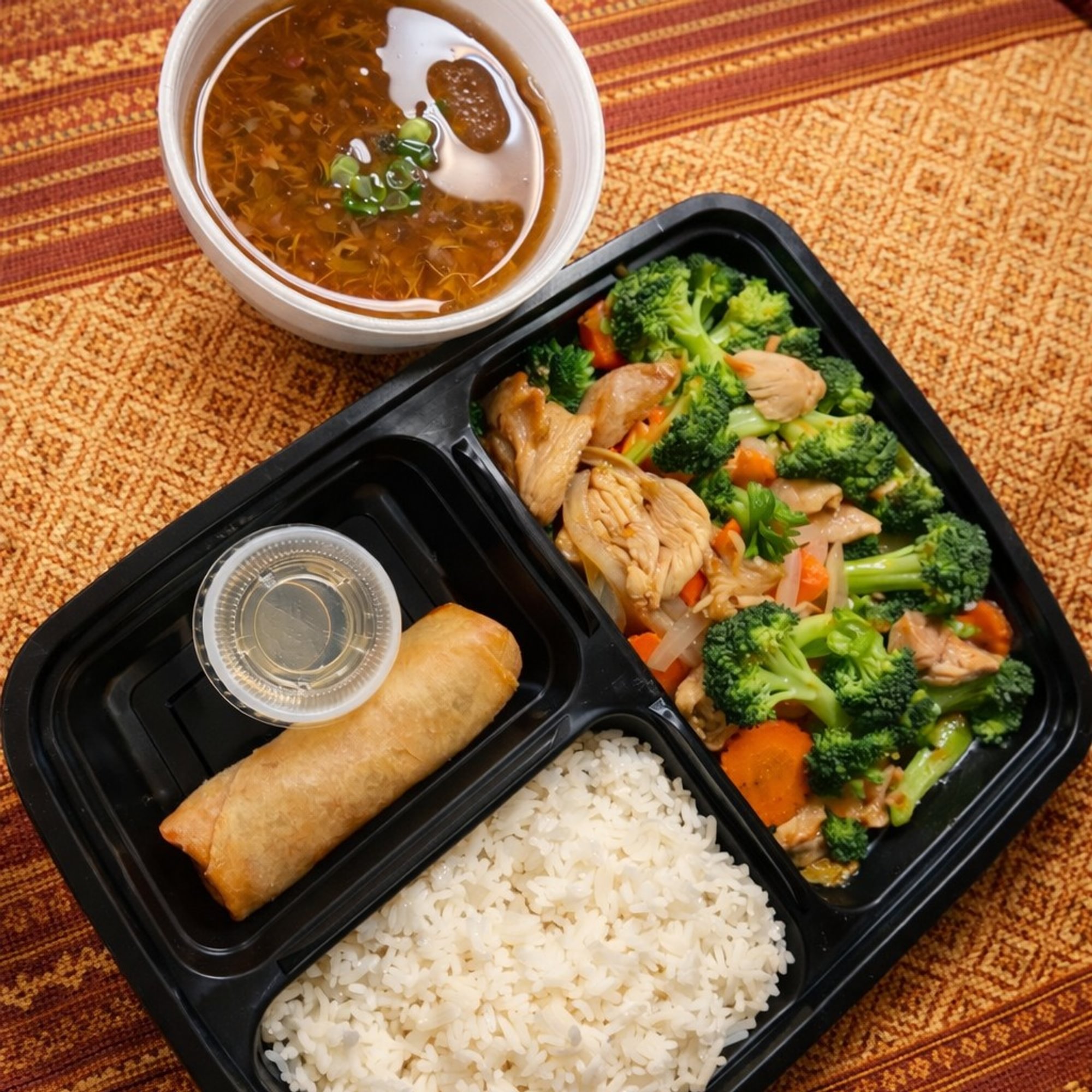 G : BROCCOLI STIR-FRY (CHICKEN or TOFU or VEGGIES)