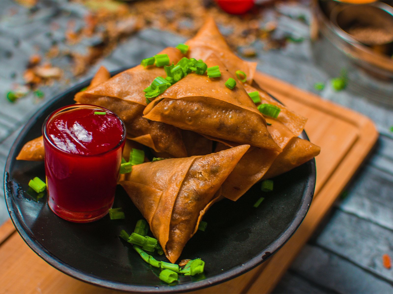 ONION SAMOSA 4pcs