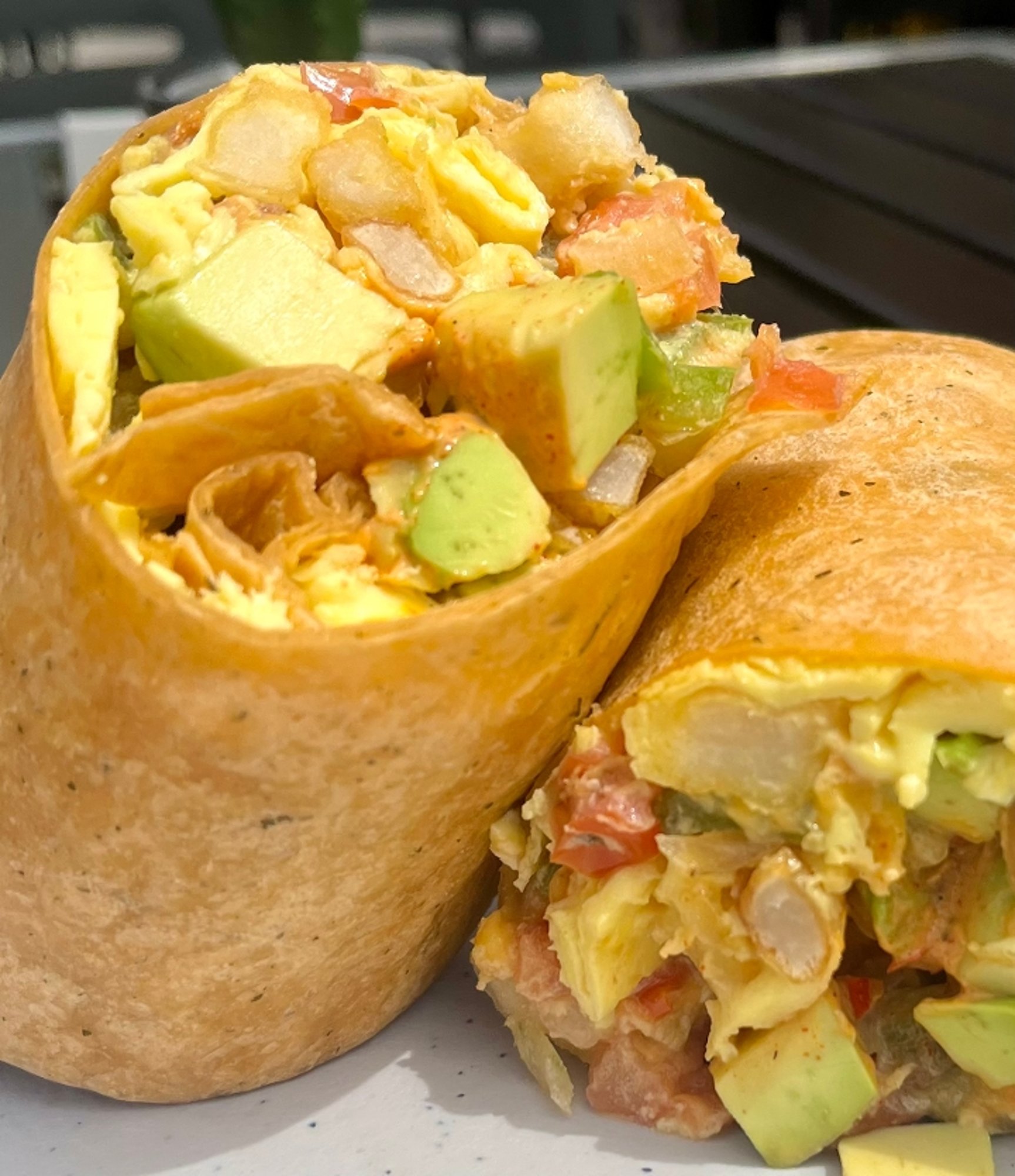 Baja Breakfast Burrito