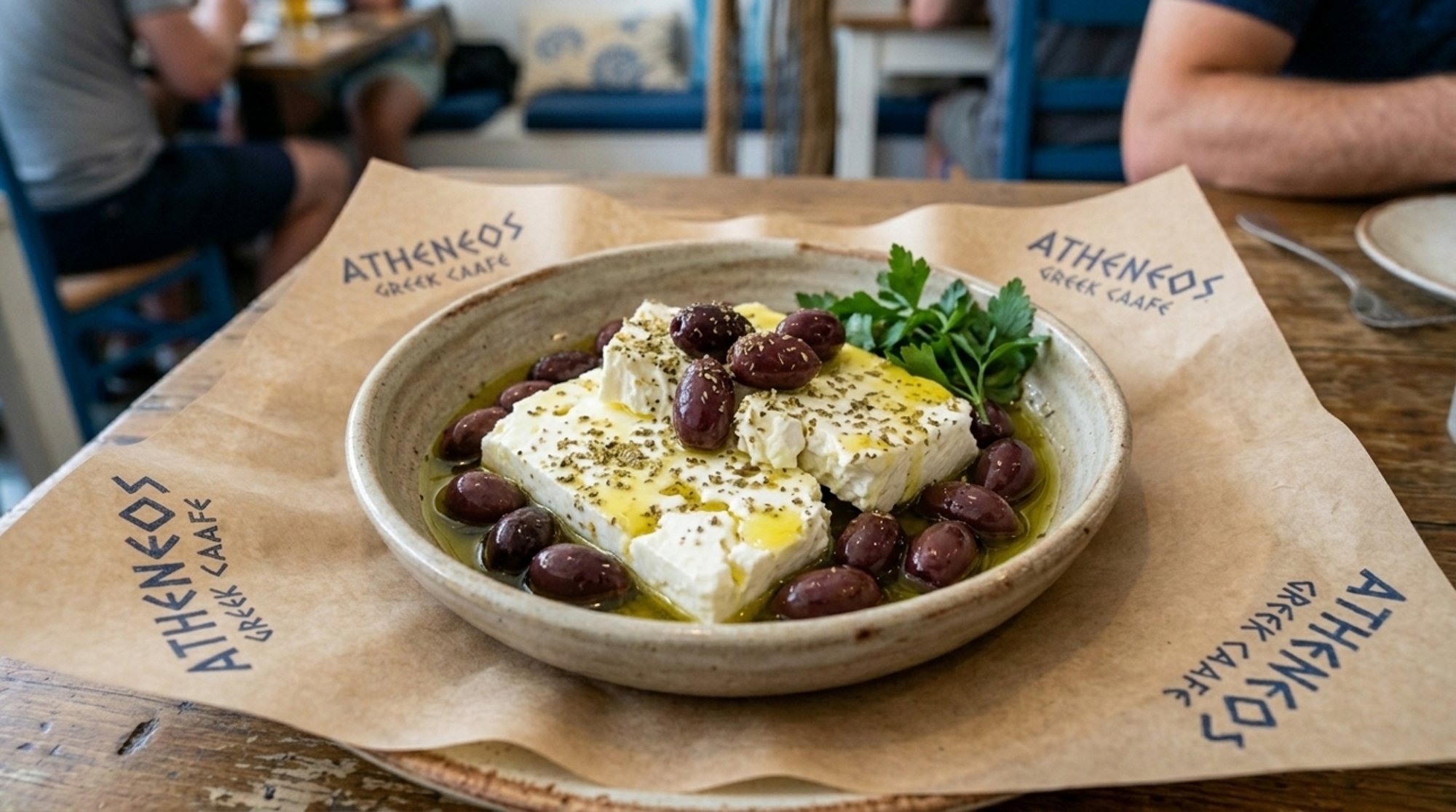 FETA CHEESE & KALAMATA OLIVES (VE)