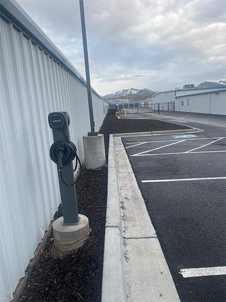 YourWay Storage EV charging station Logo