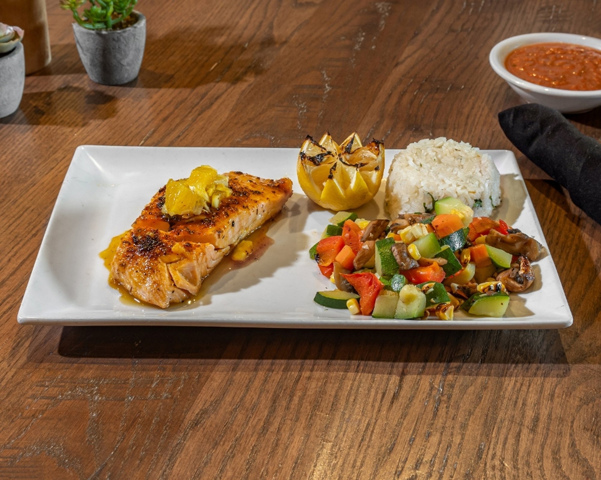Salmon Agave