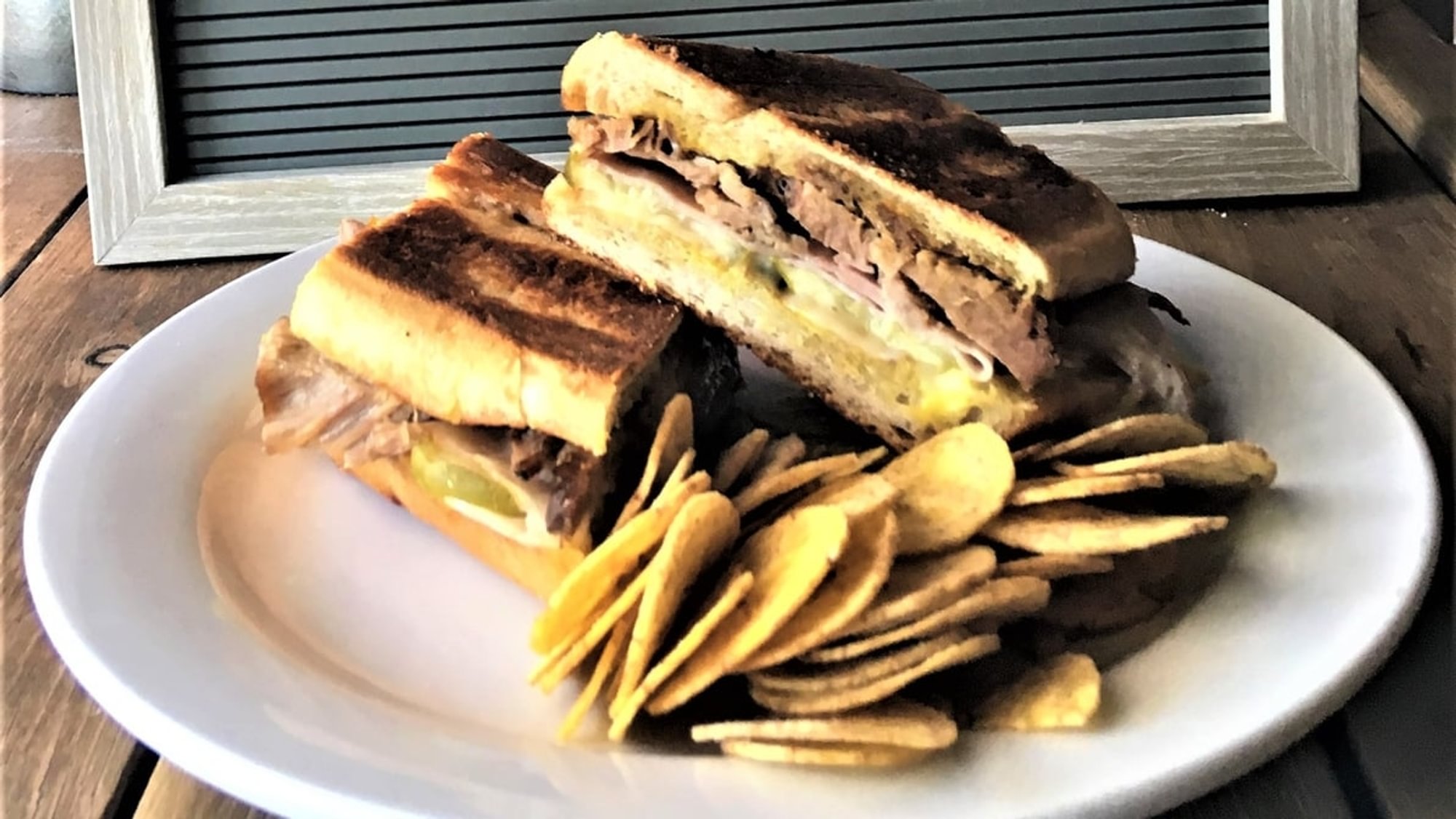 Hot Pressed Authentic Pork Cuban Sandwich