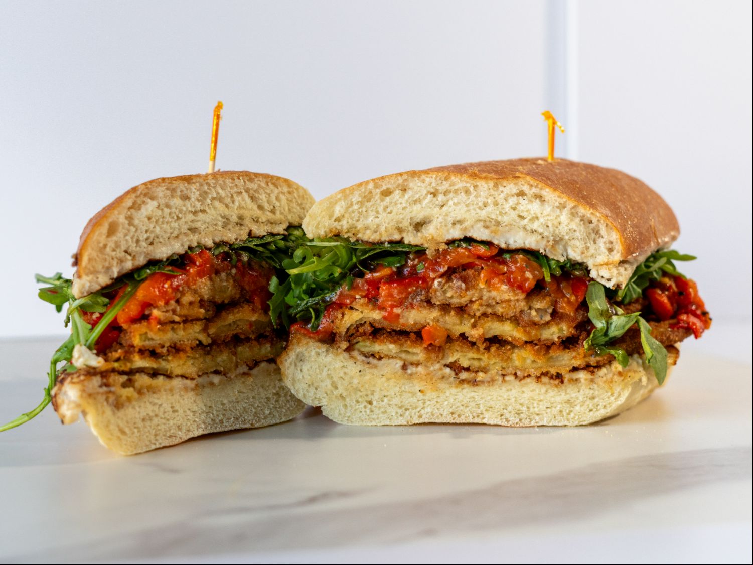 Eggplant Cutlet Hero (HD Style)