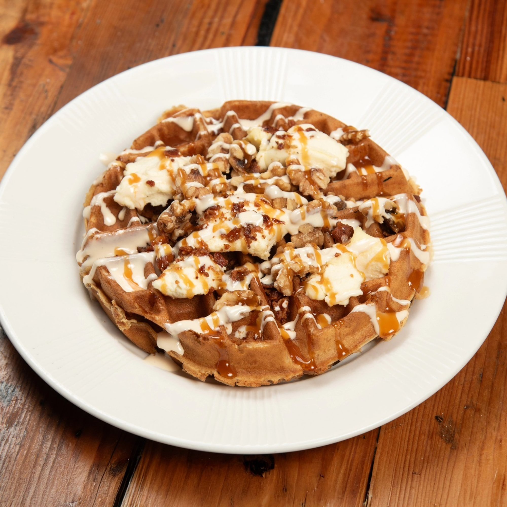 Belgian Waffle Mascarpone