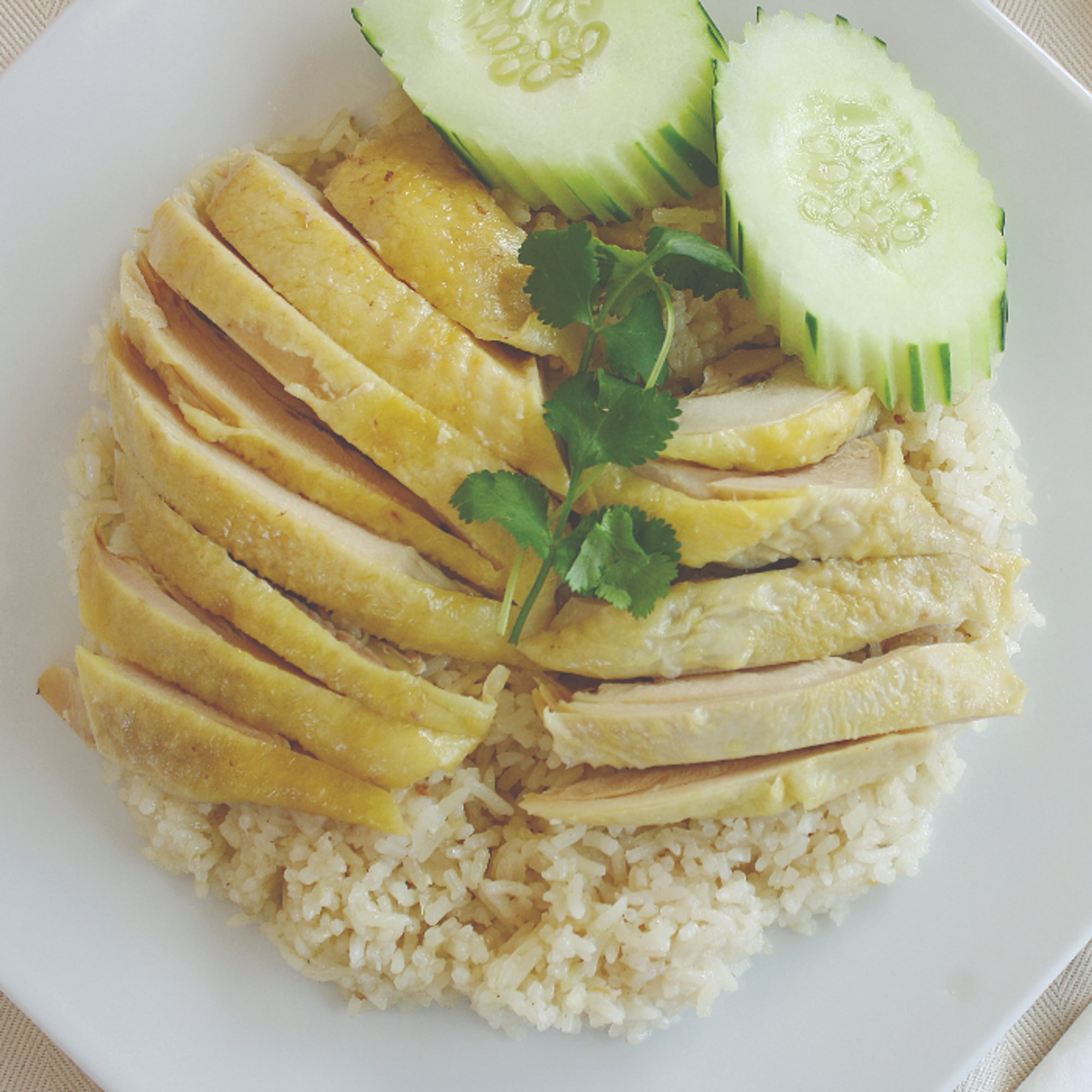 39. Steamed Chicken over Rice