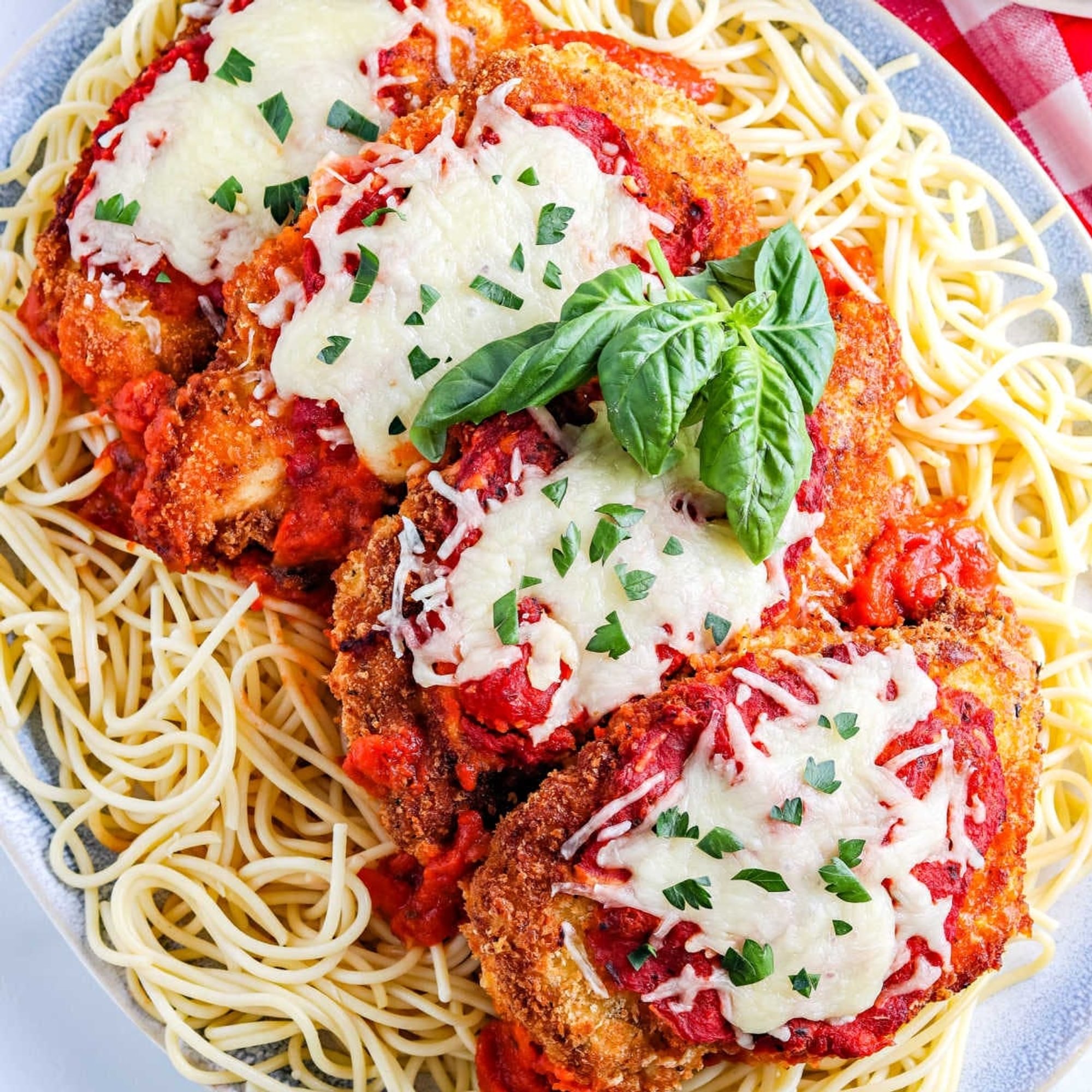 Chicken Parmigiana Pasta