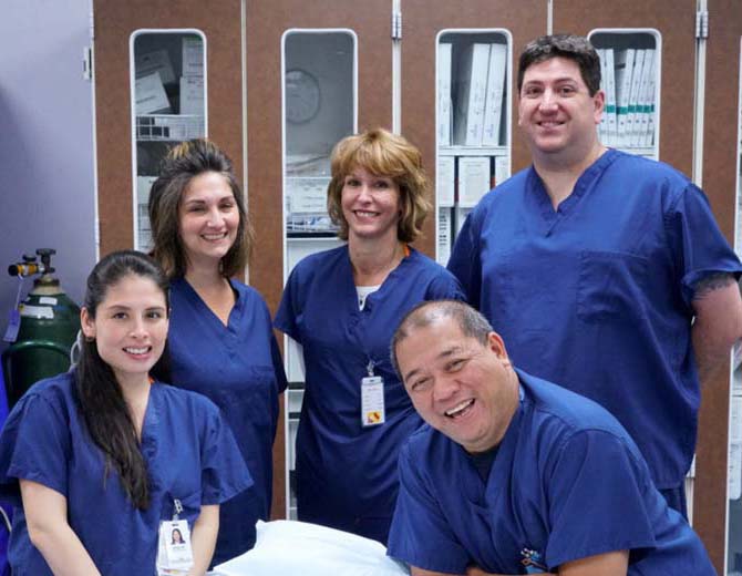 The expert staff at Azura Surgery Center Connecticut