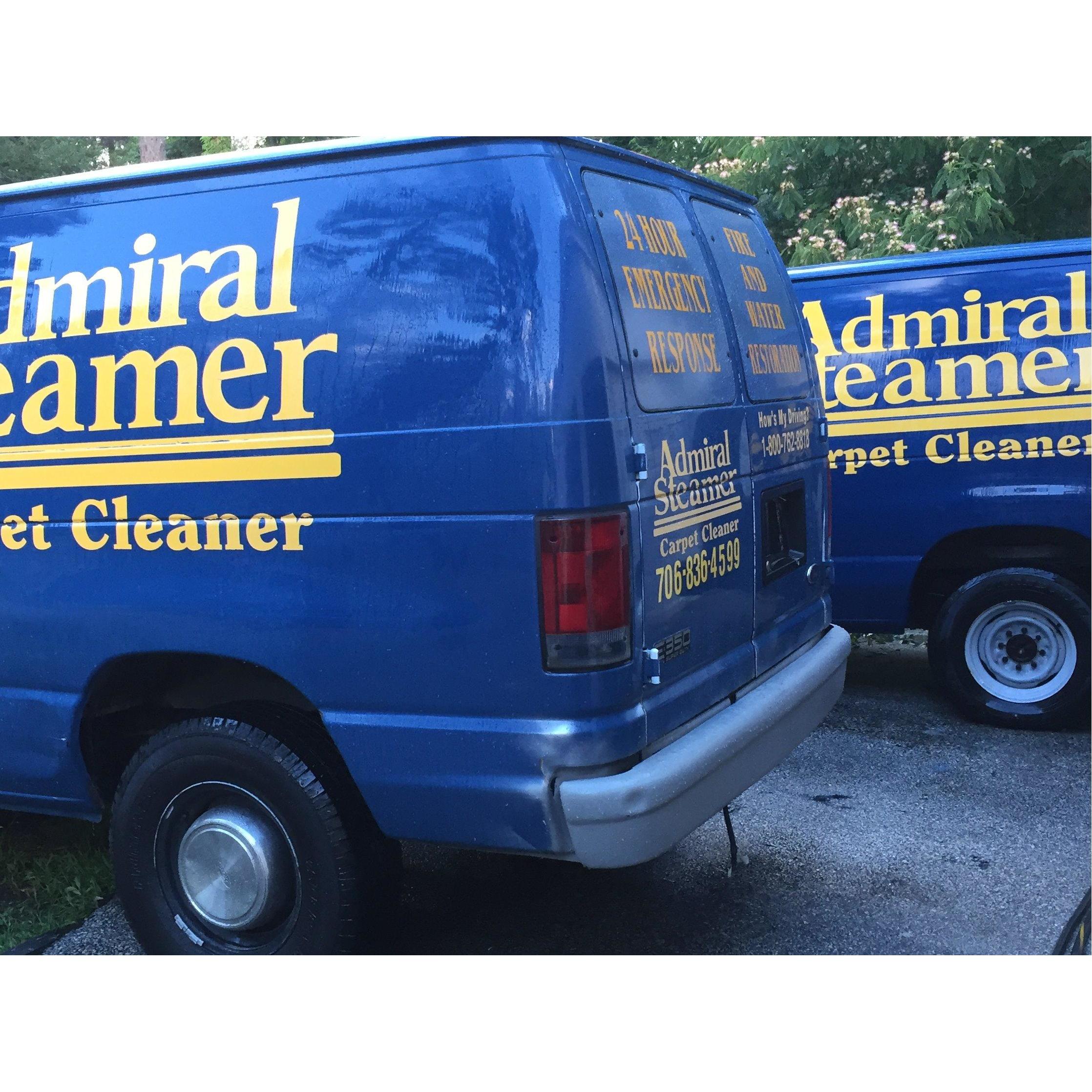 Admiral Steamer Cleaning &amp; Restoration Logo