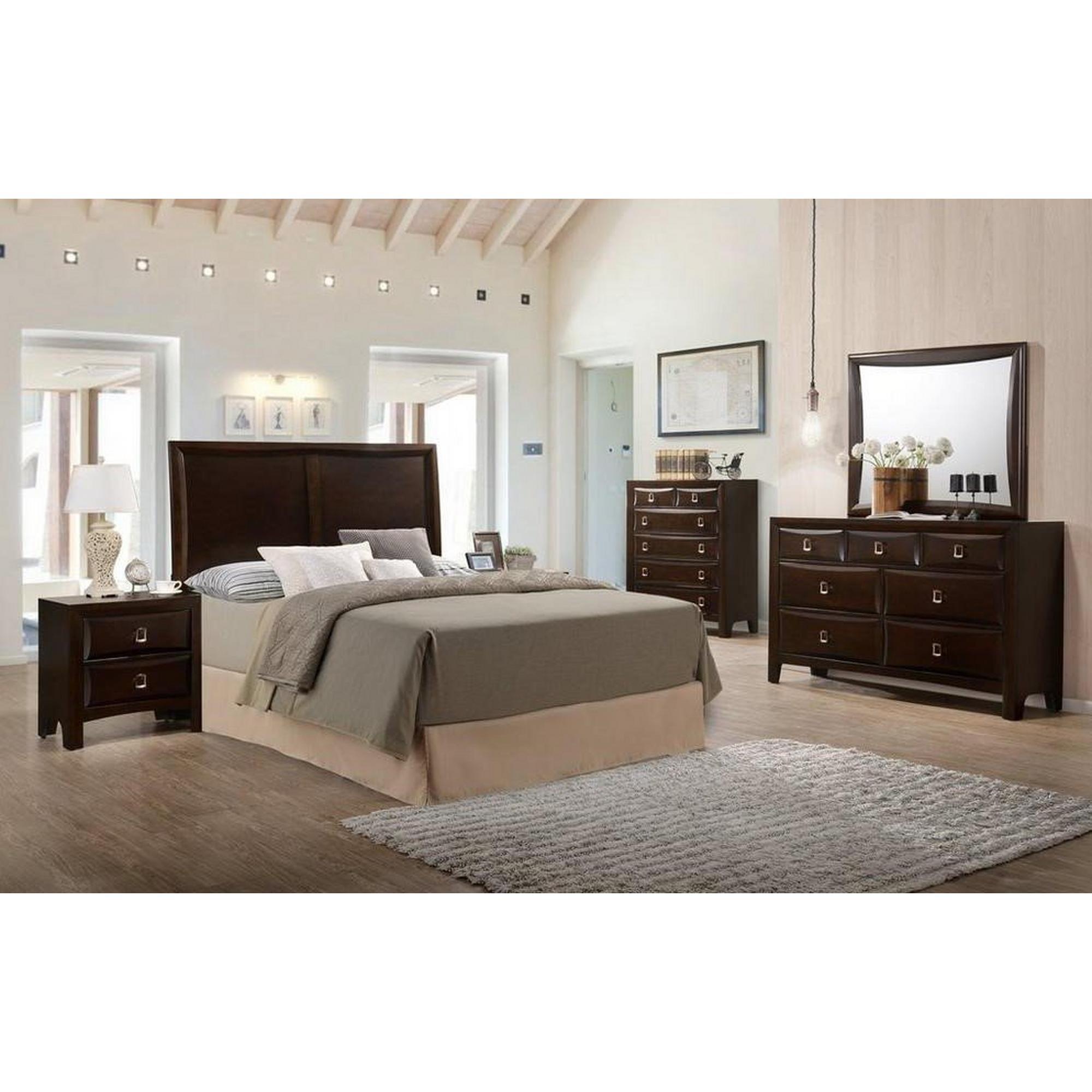 Queen Franklin Headboard & Two Nightstands