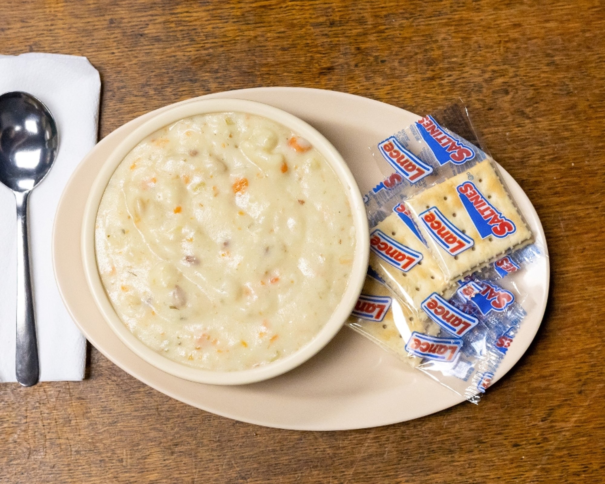 <POTATO WITH BACON>