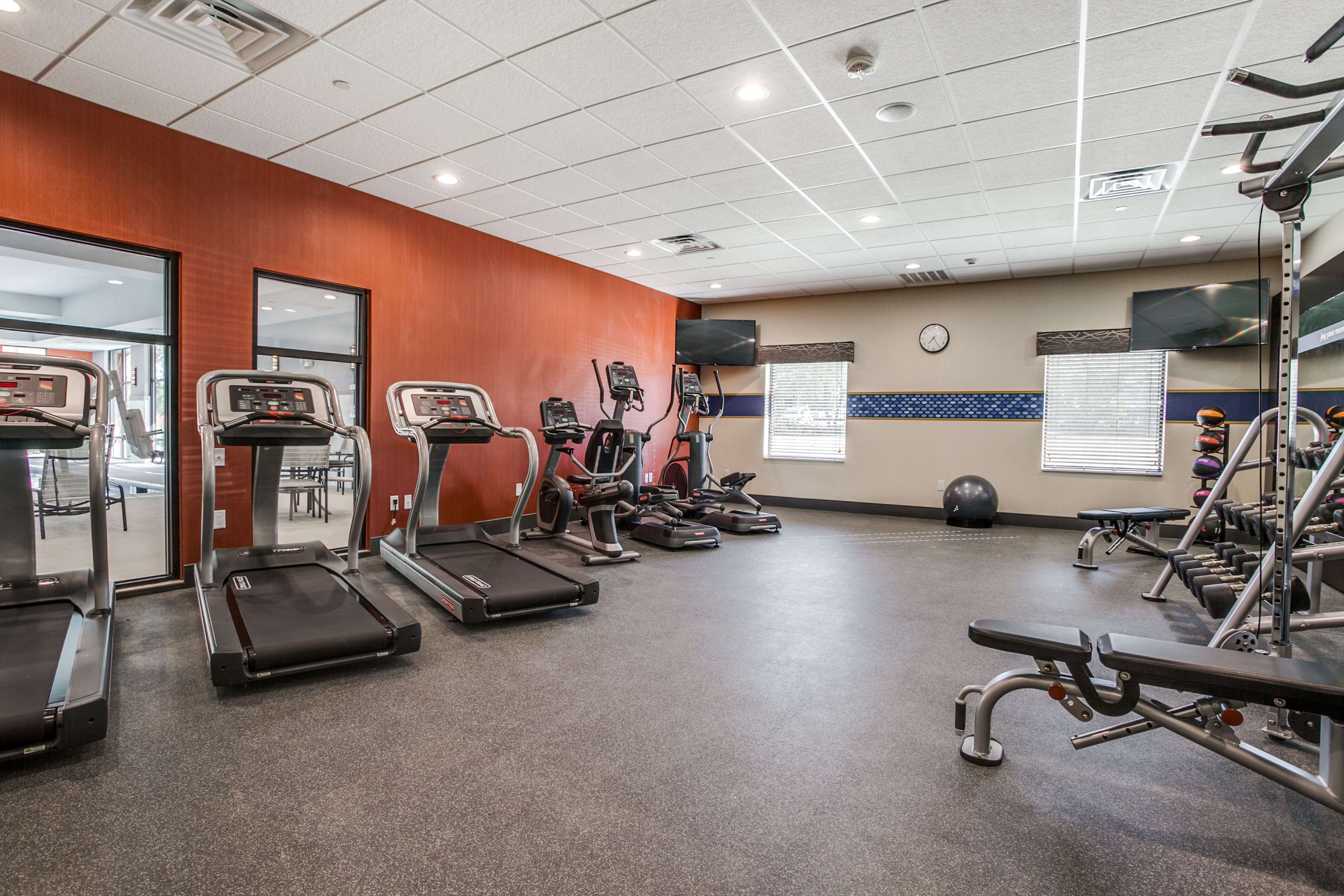 Health club  fitness center  gym