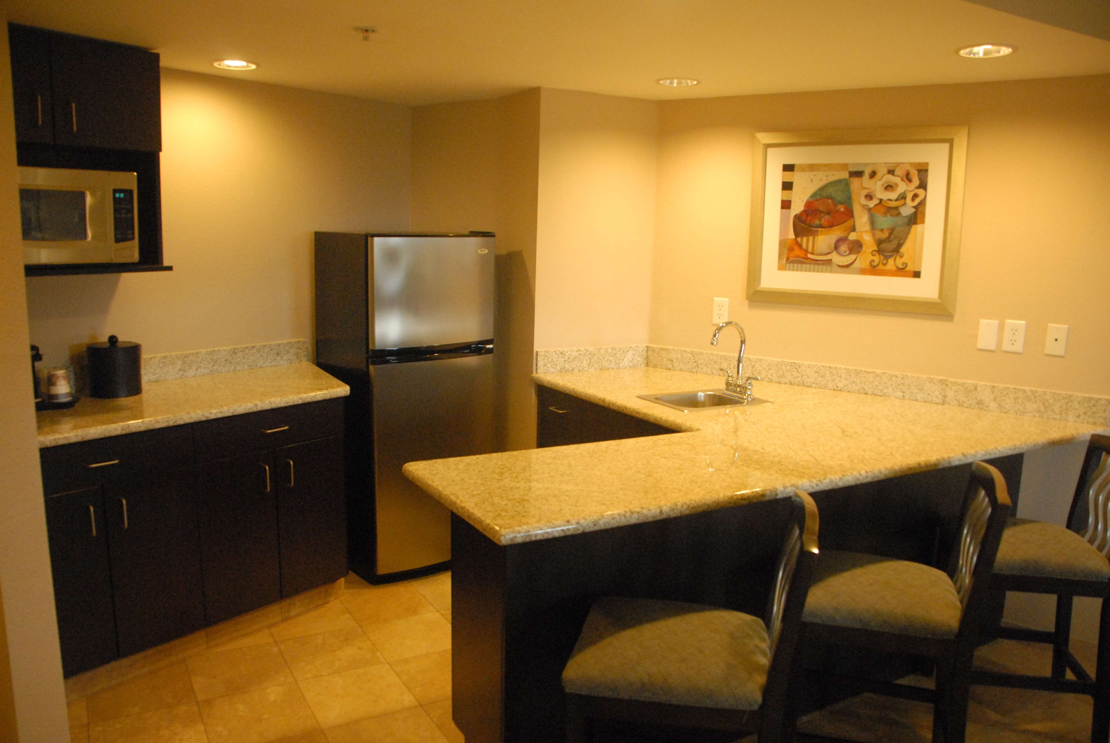 Luxury Suite with Balcony - Kitchen