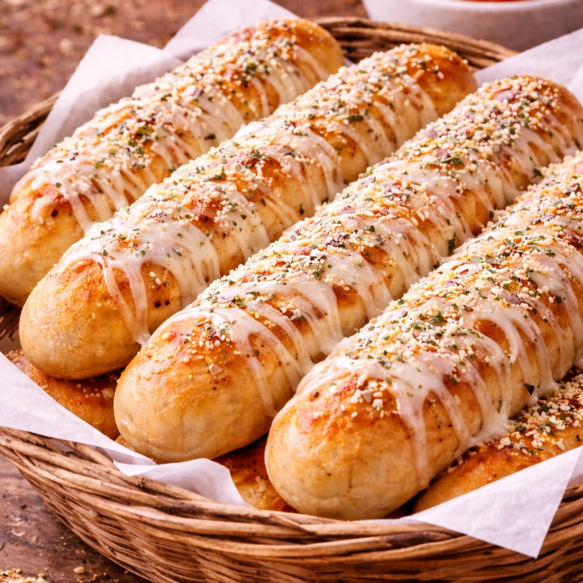 Cheesy Breadsticks
