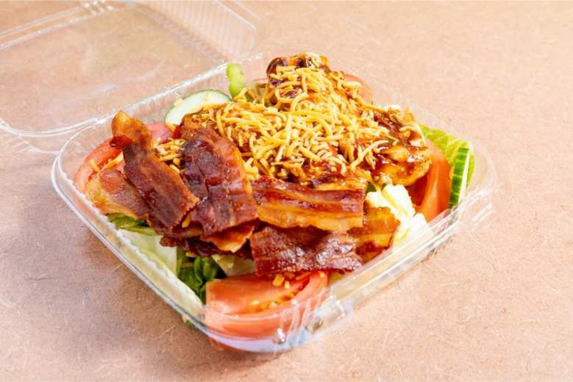 BBQ Chicken & Bacon Salad