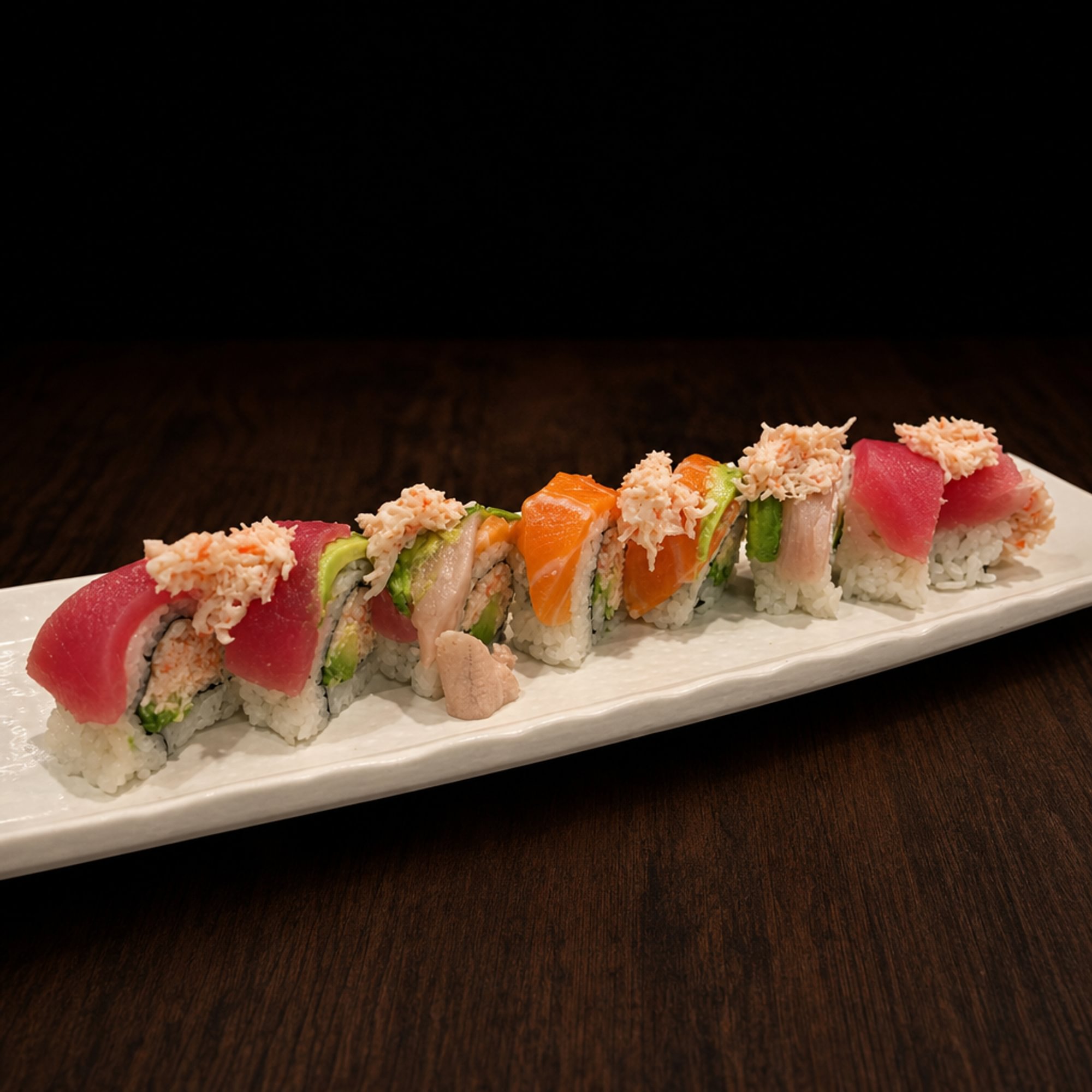 Rainbow Roll (8pc)
