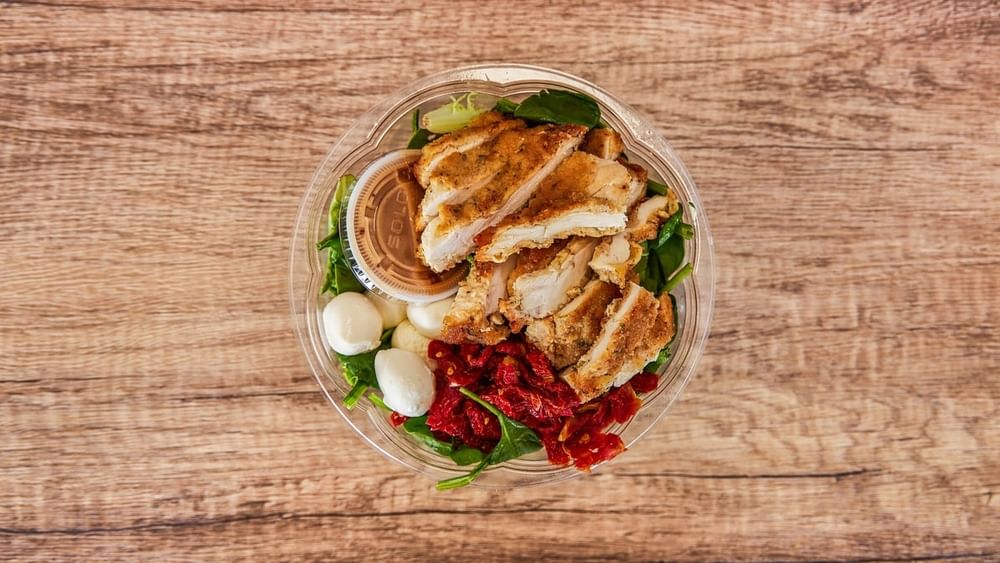 Breaded Chicken Salad