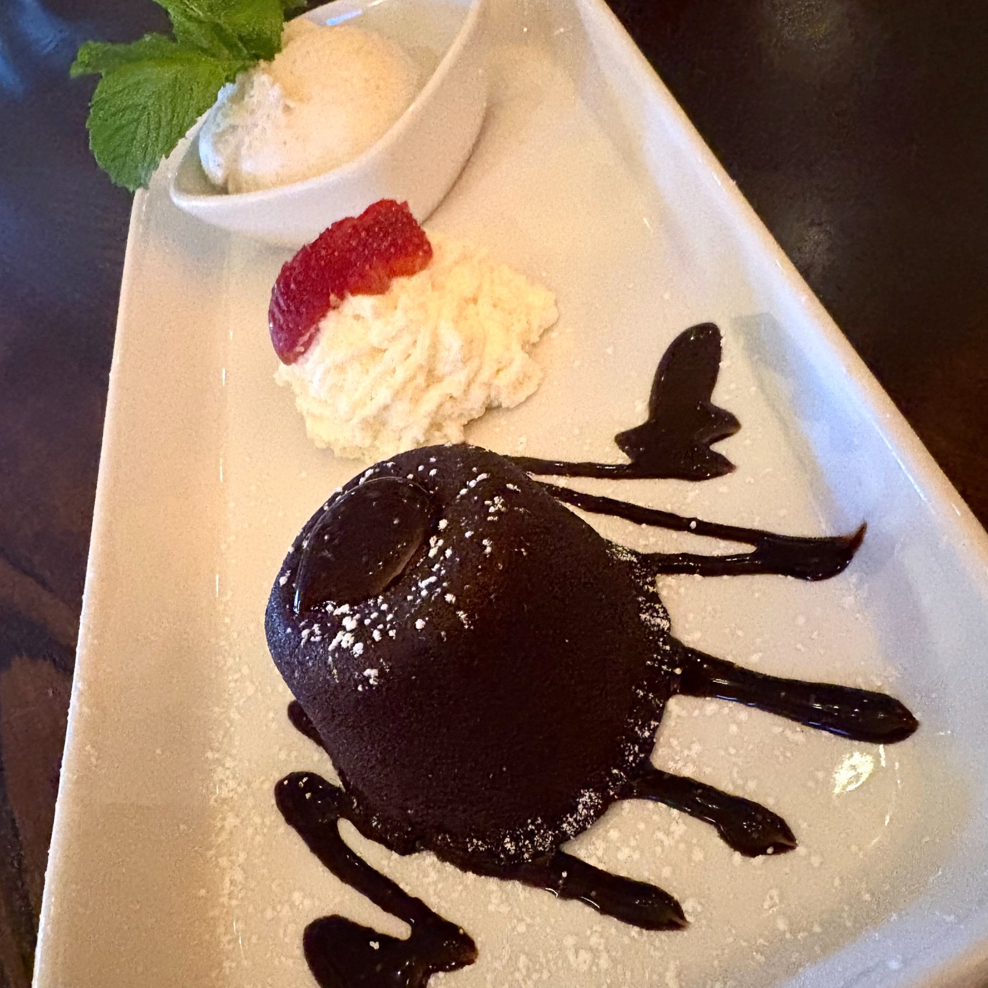 Warm Chocolate Lava Cake | Gelato