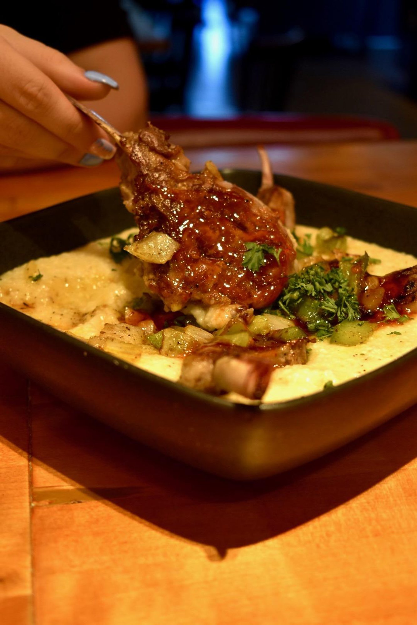 Lamb and Grits