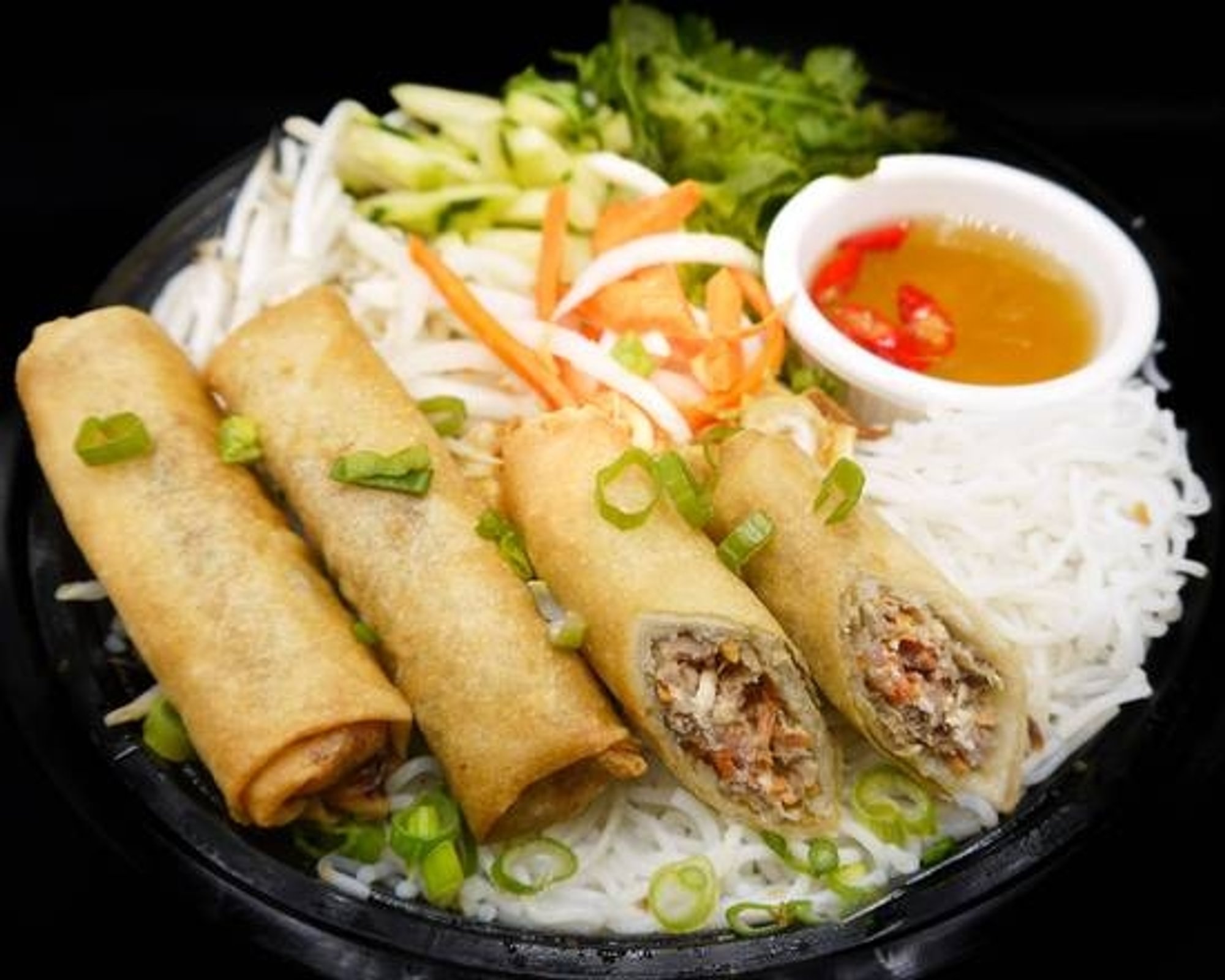 Egg Rolls Vermicelli Bowl