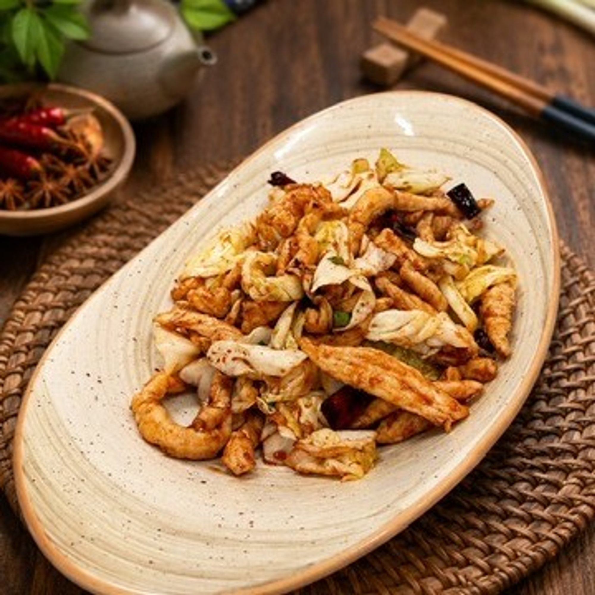 Shredded Pork with Pickled Cabbage / 泡菜肉丝