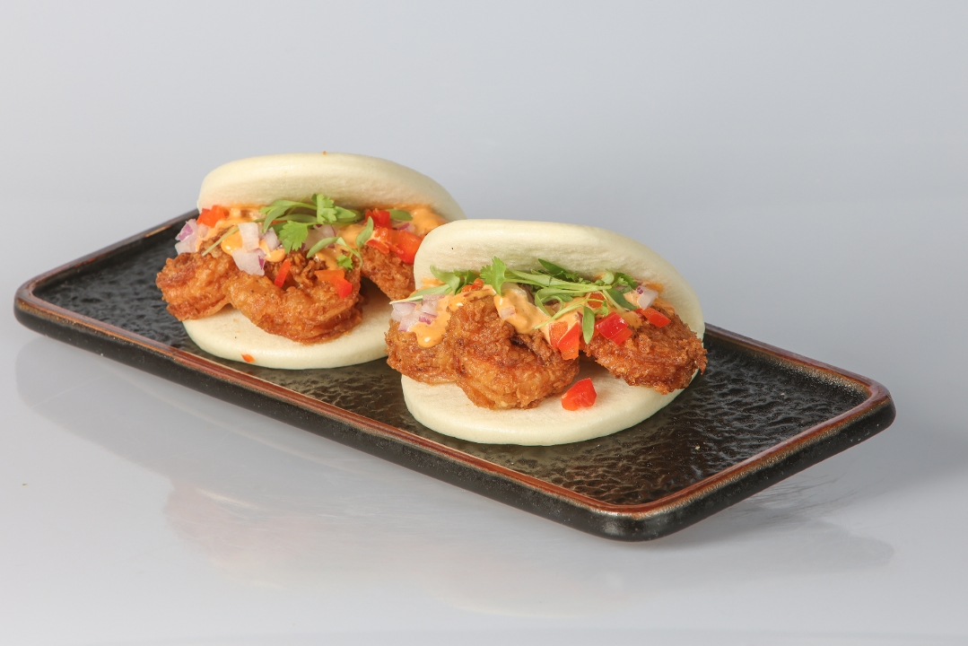Crispy Shrimp Bao