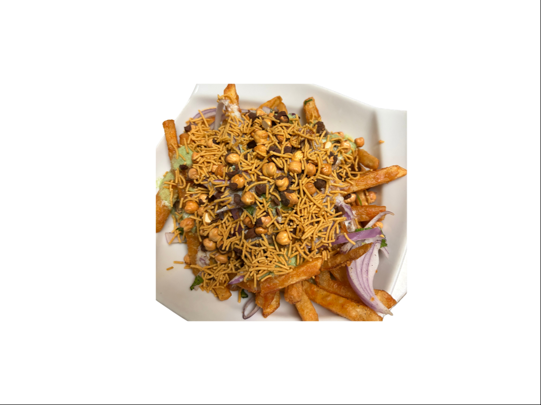 5.French Fries Chaat