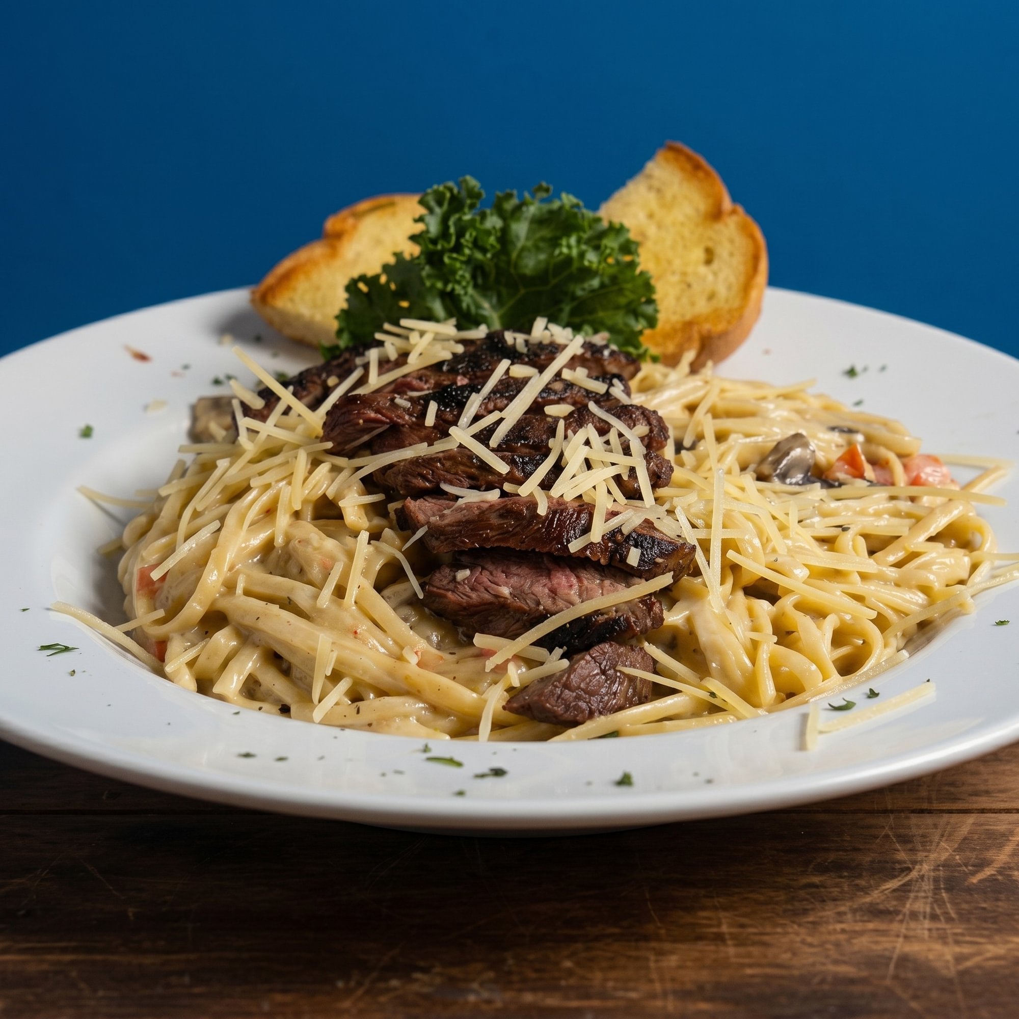 Steak Gorgonzola Linguine