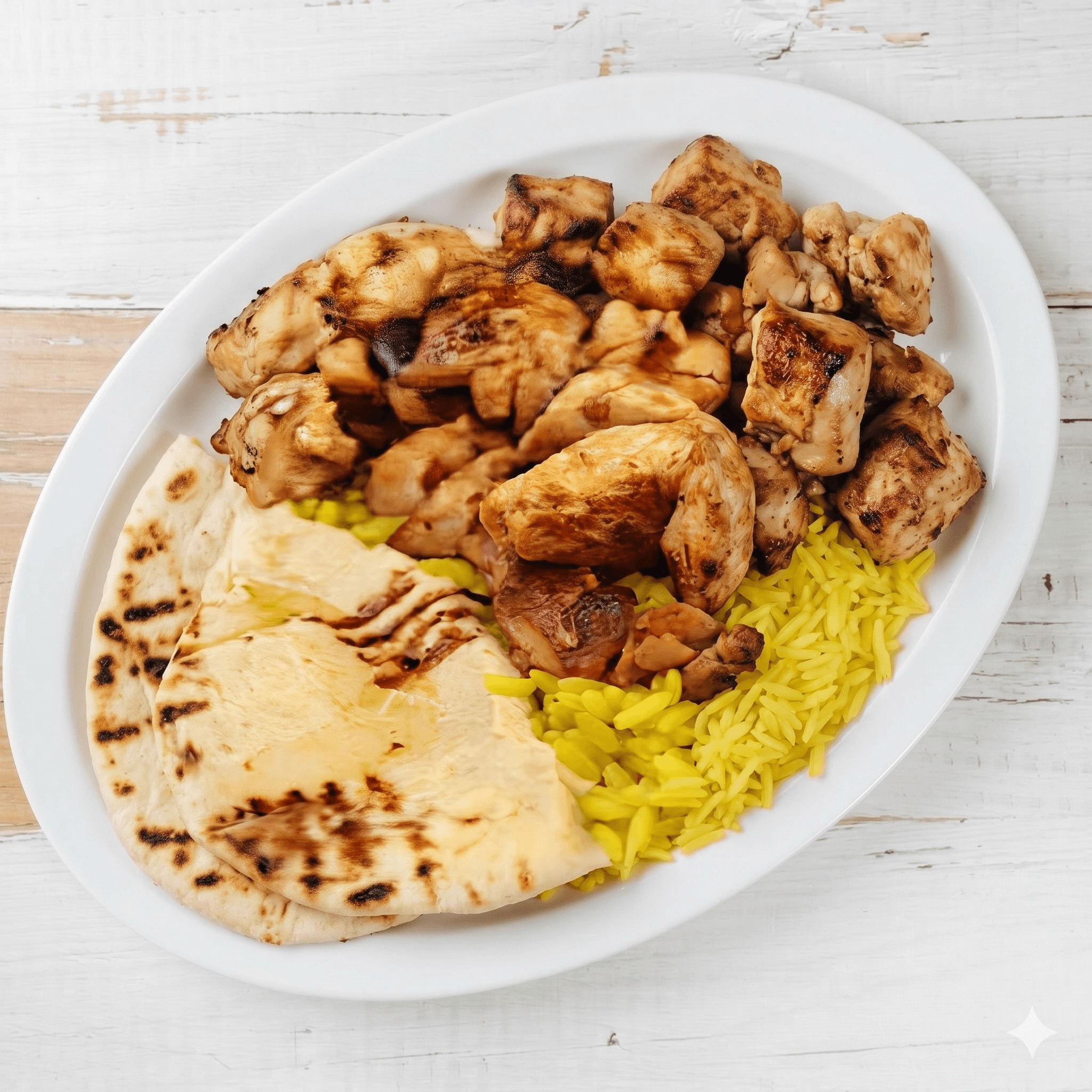 #5 Chicken Shawarma Plate