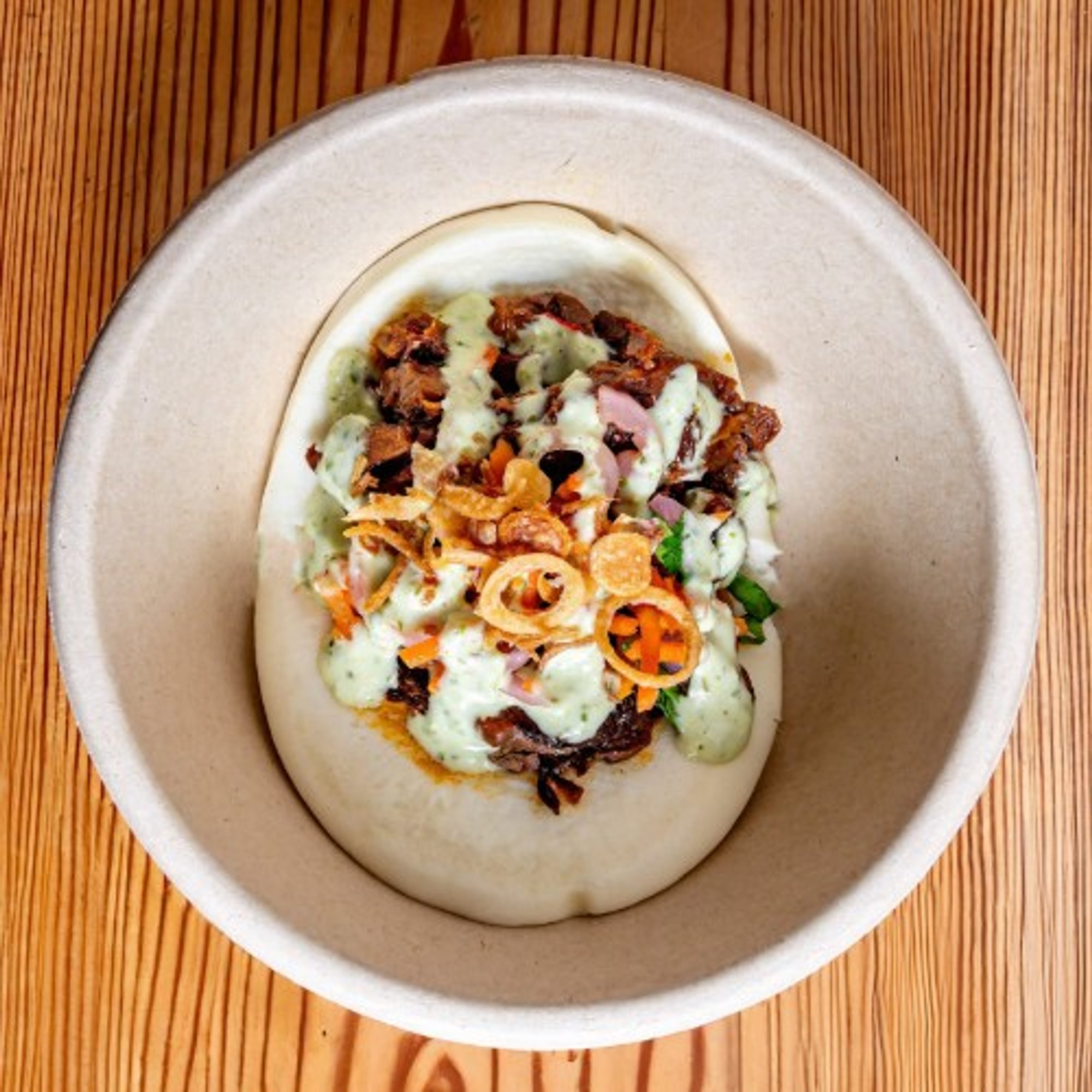 B5) Szechuan Cow Bao