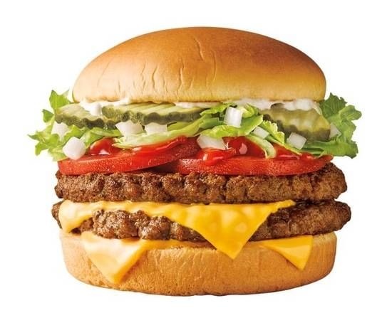double cheese burger