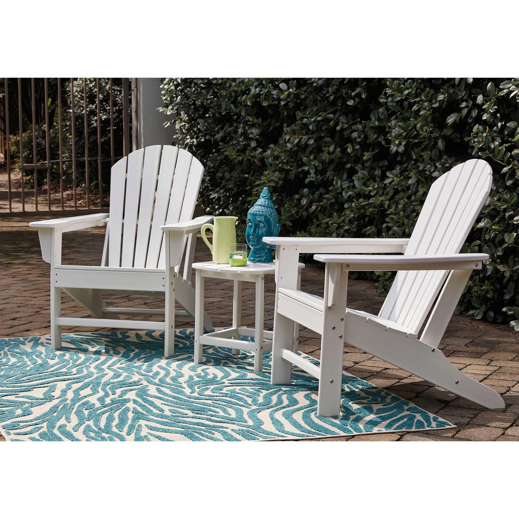 3 - Piece Sundown Treasure Adirondack Patio Chairs & End Table