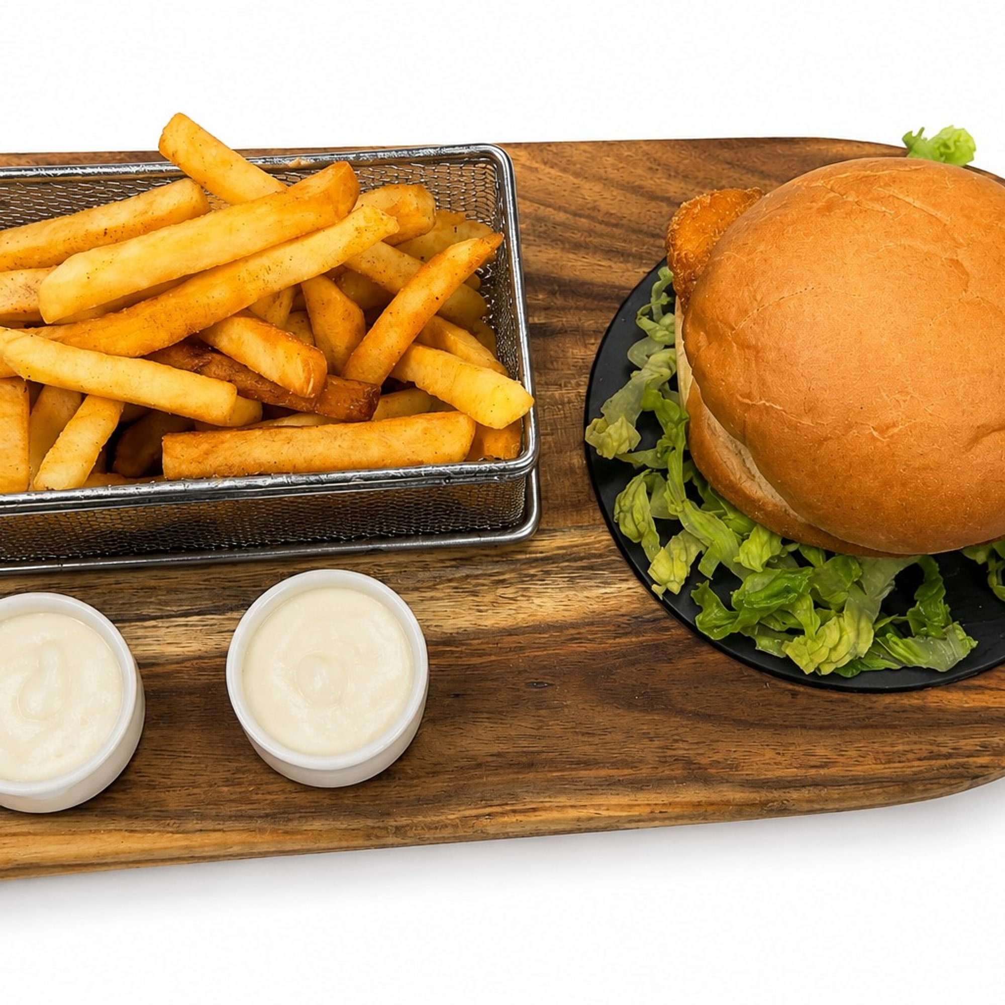 Chicken Sandwich W Fries