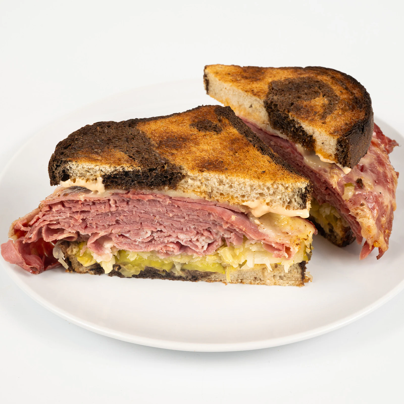 Warm Corned Beef Reuben