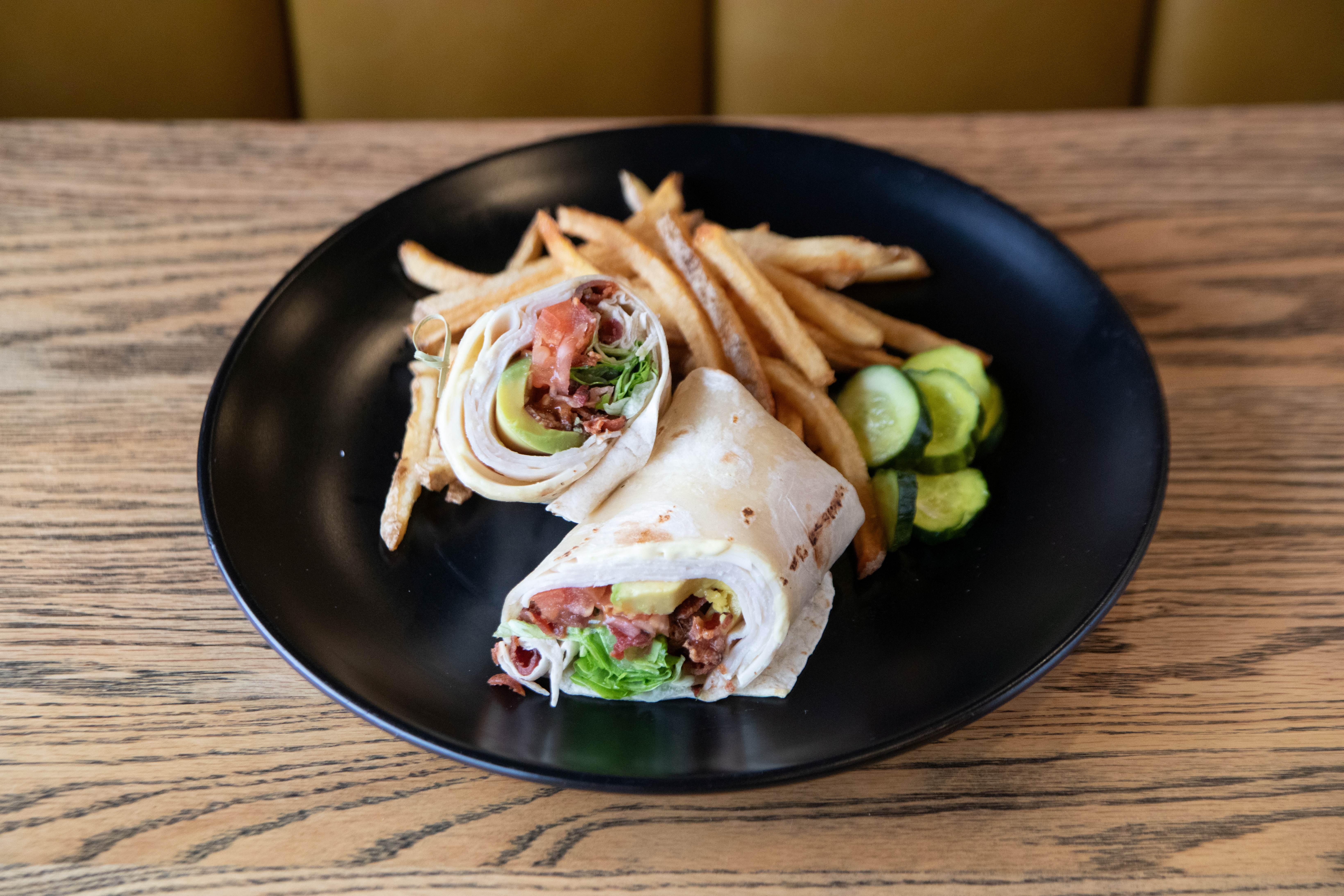 Turkey Bacon Avocado Wrap