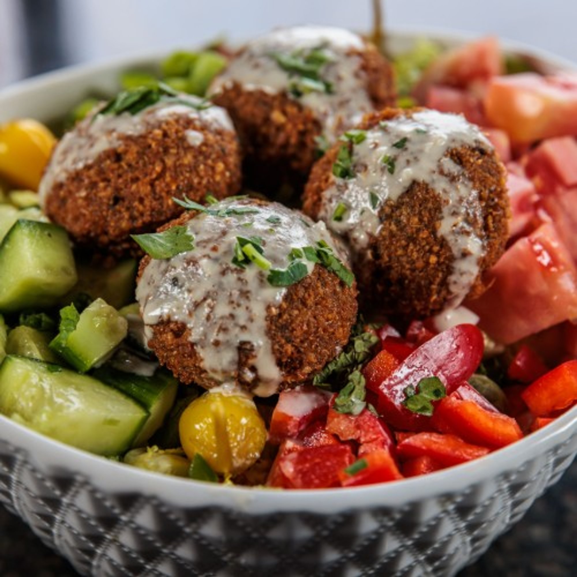 Zeta Falafel Salad